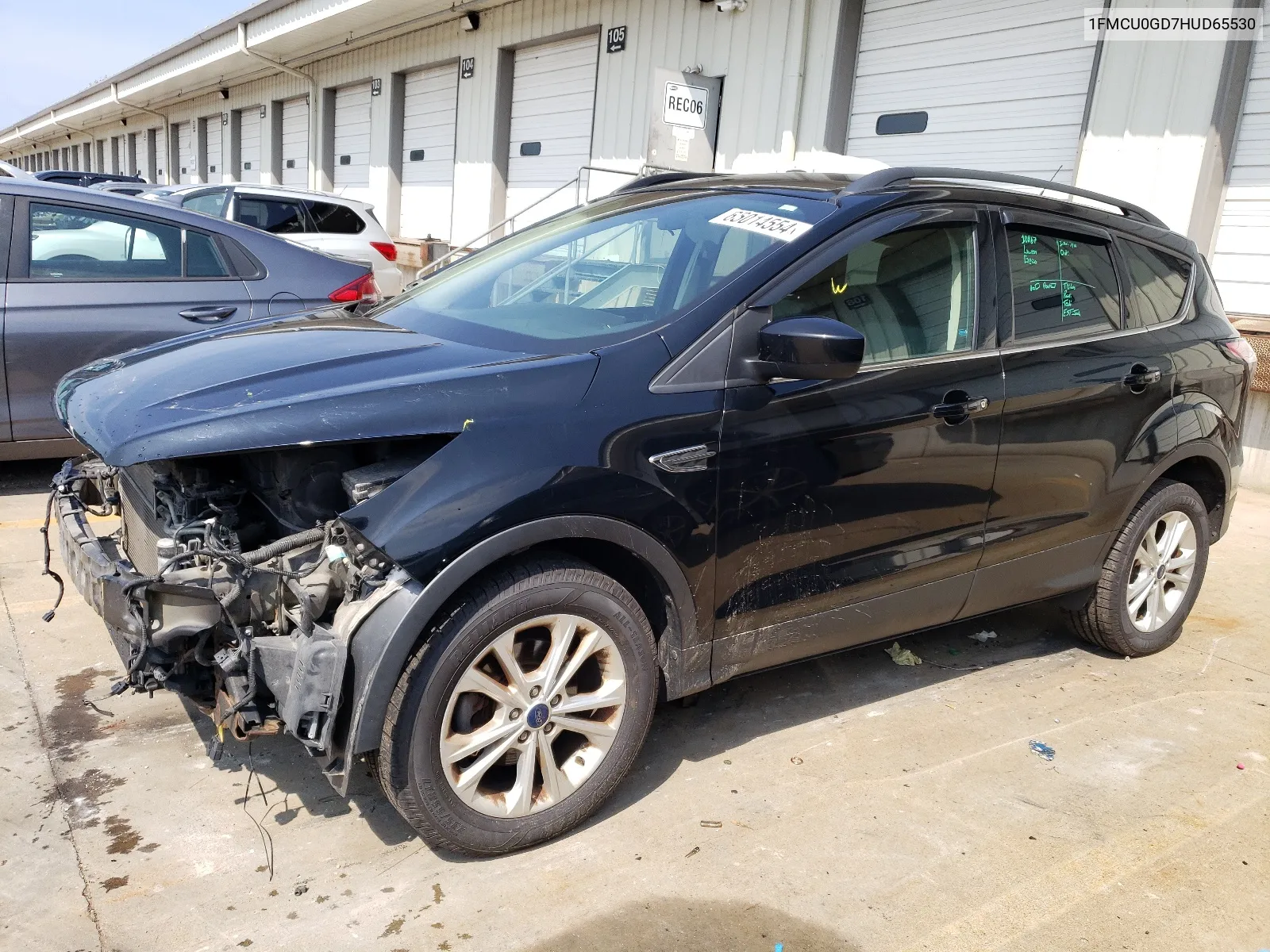 2017 Ford Escape Se VIN: 1FMCU0GD7HUD65530 Lot: 65014554