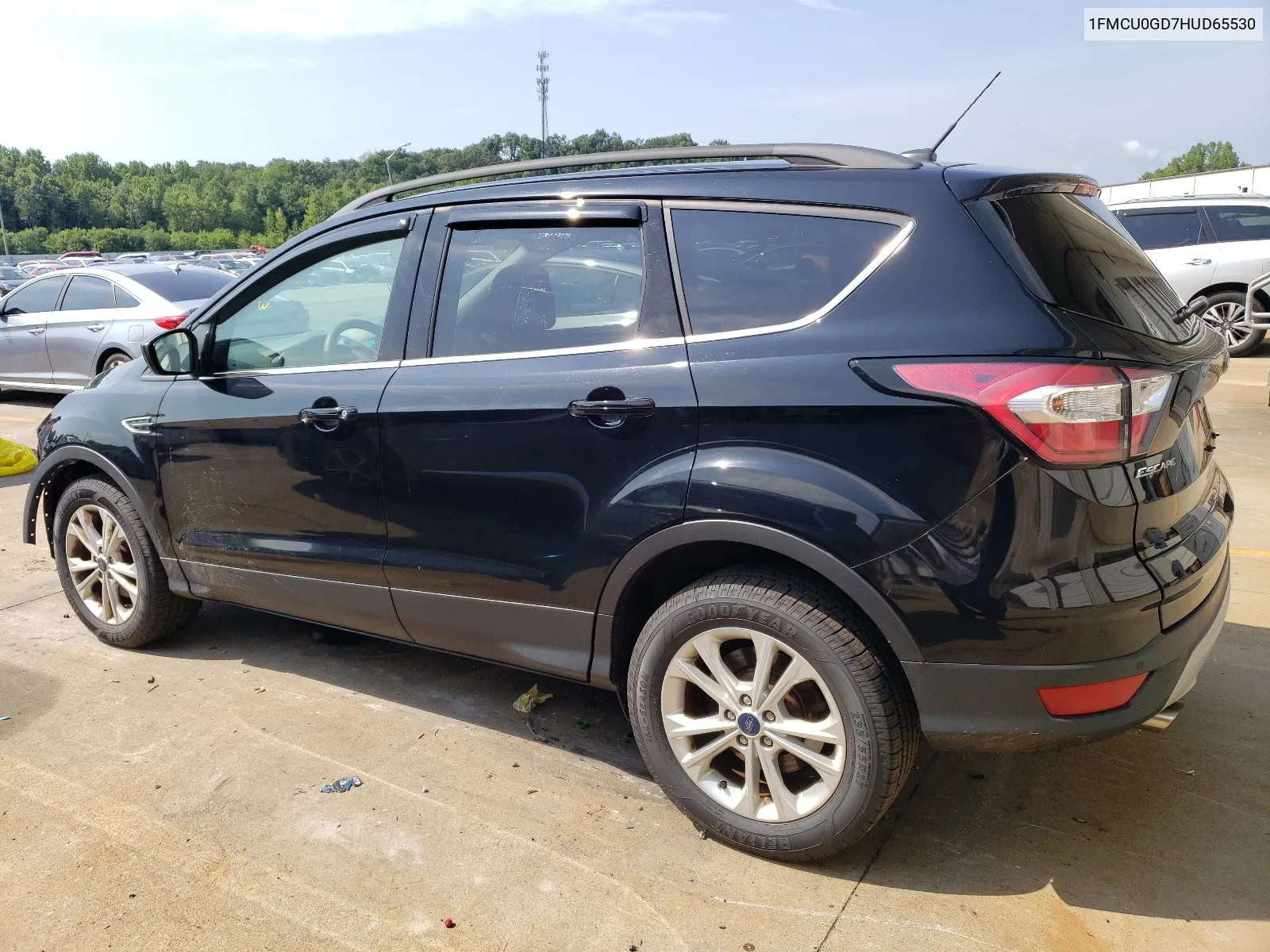 2017 Ford Escape Se VIN: 1FMCU0GD7HUD65530 Lot: 65014554