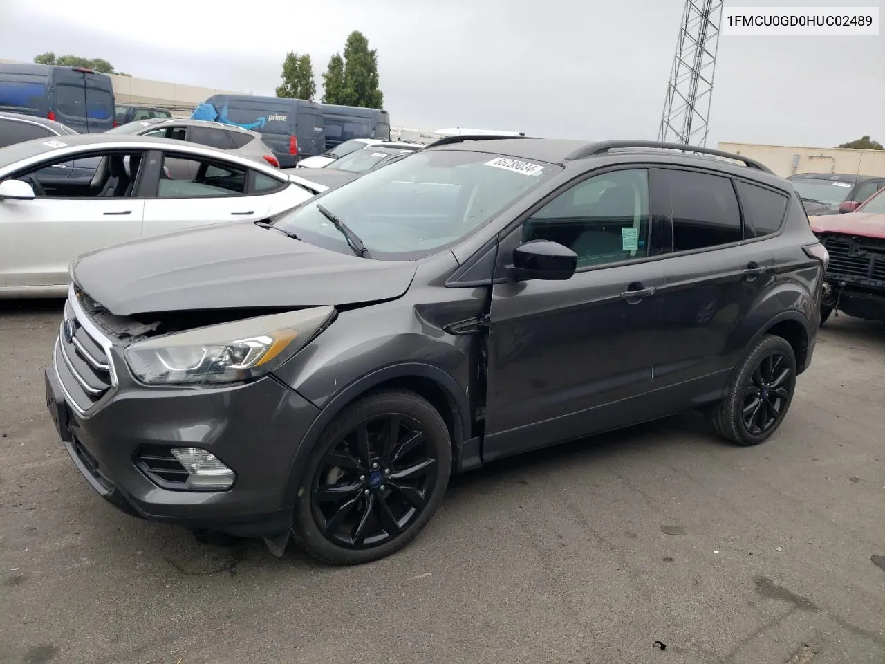 2017 Ford Escape Se VIN: 1FMCU0GD0HUC02489 Lot: 65238034