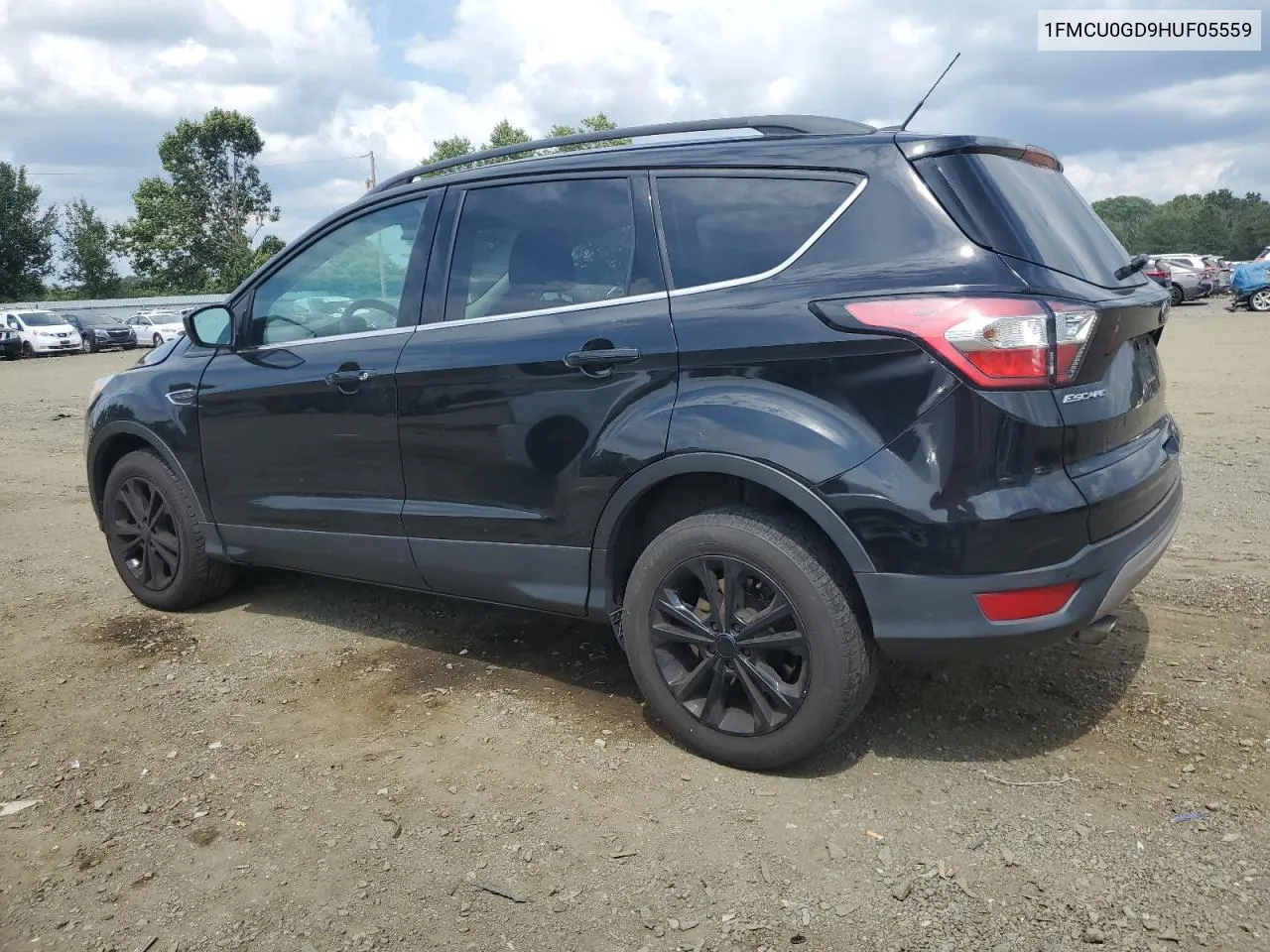 2017 Ford Escape Se VIN: 1FMCU0GD9HUF05559 Lot: 65448684