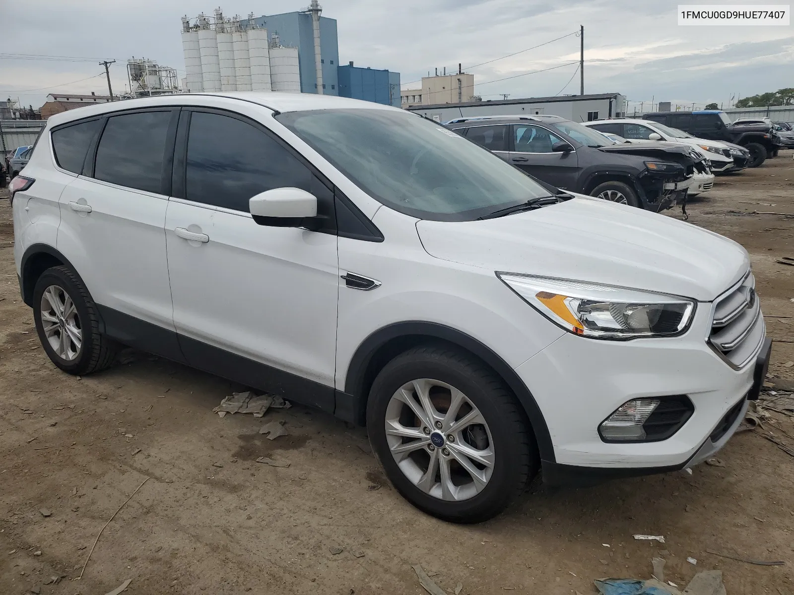 2017 Ford Escape Se VIN: 1FMCU0GD9HUE77407 Lot: 65565124