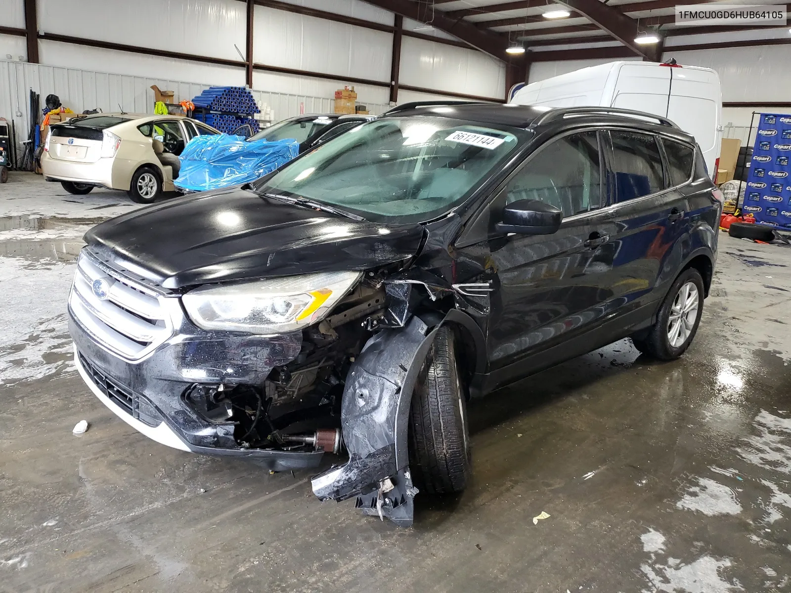 2017 Ford Escape Se VIN: 1FMCU0GD6HUB64105 Lot: 66121144