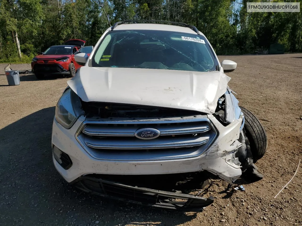 2017 Ford Escape Se VIN: 1FMCU9GD8HUC91068 Lot: 66170284