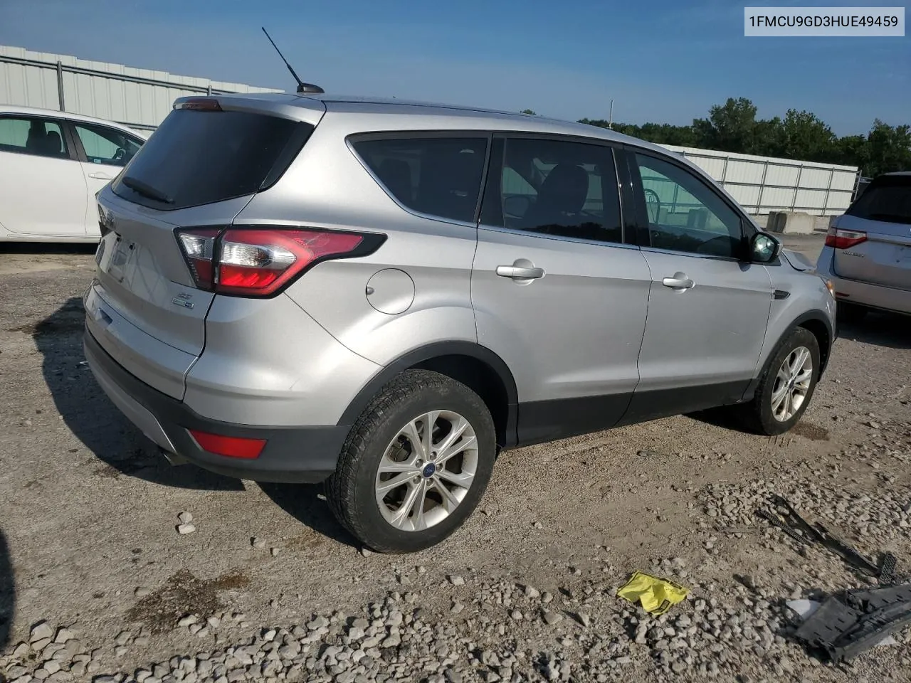 2017 Ford Escape Se VIN: 1FMCU9GD3HUE49459 Lot: 66252174