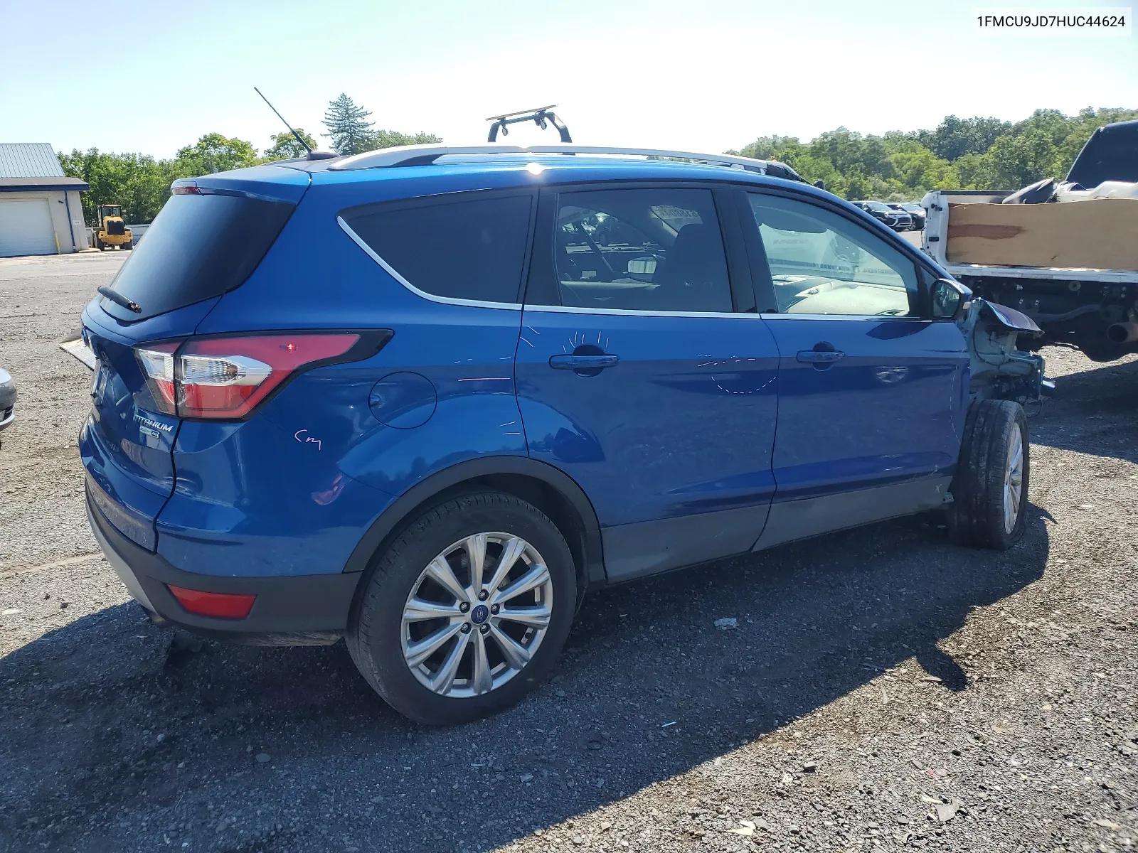 2017 Ford Escape Titanium VIN: 1FMCU9JD7HUC44624 Lot: 66618804