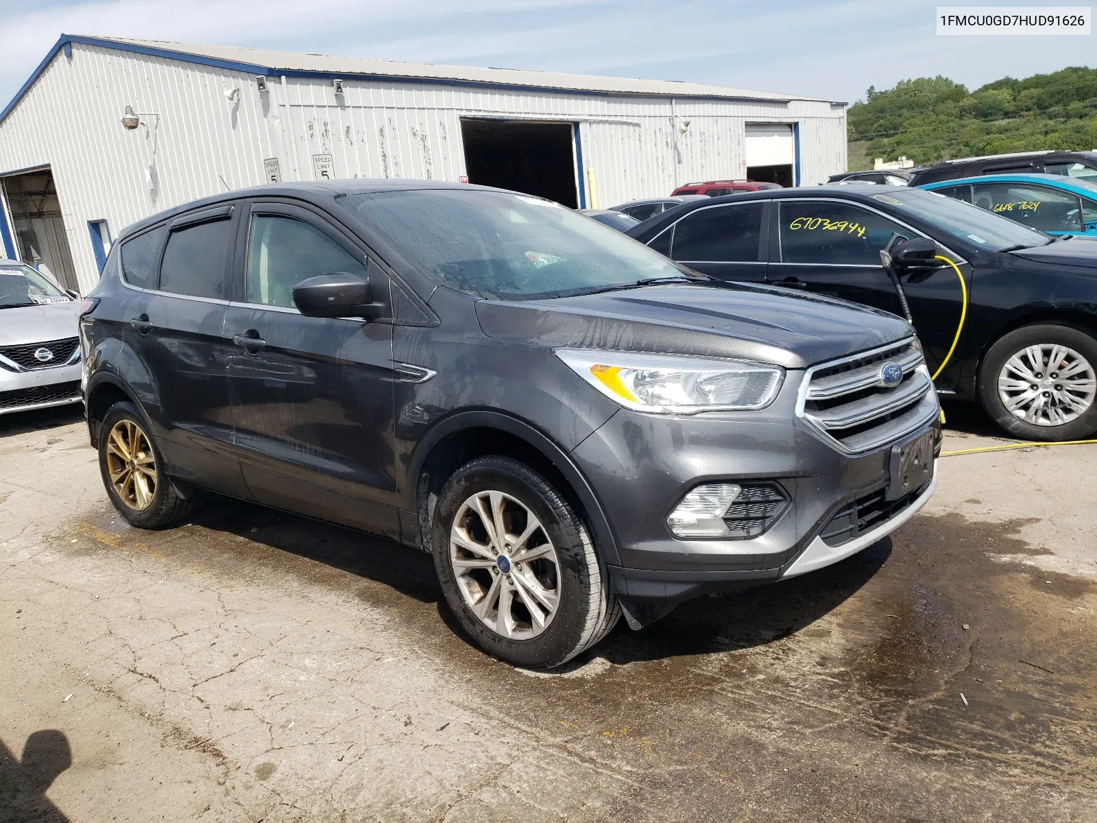 2017 Ford Escape Se VIN: 1FMCU0GD7HUD91626 Lot: 66754354