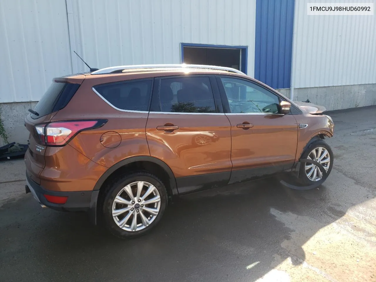 2017 Ford Escape Titanium VIN: 1FMCU9J98HUD60992 Lot: 67001524