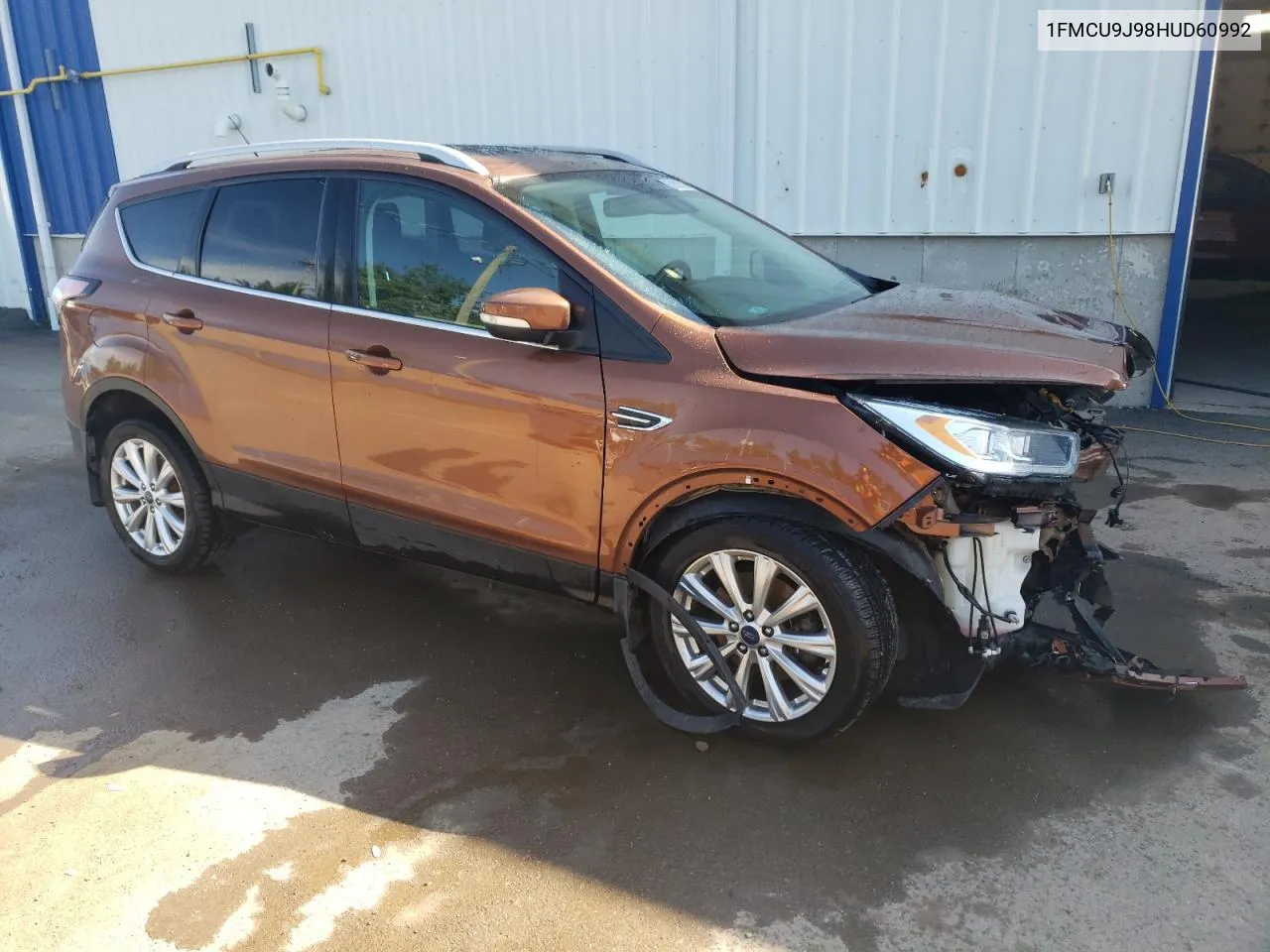 2017 Ford Escape Titanium VIN: 1FMCU9J98HUD60992 Lot: 67001524