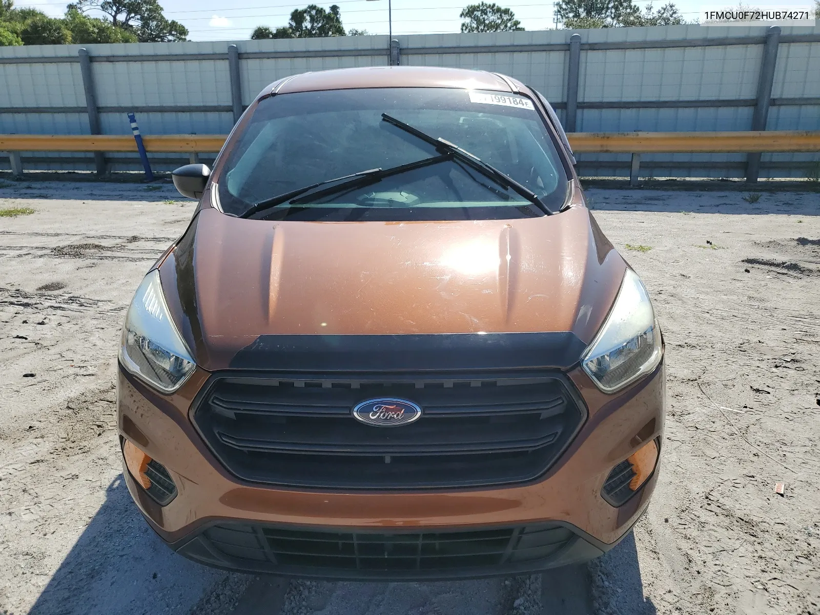 2017 Ford Escape S VIN: 1FMCU0F72HUB74271 Lot: 67199184