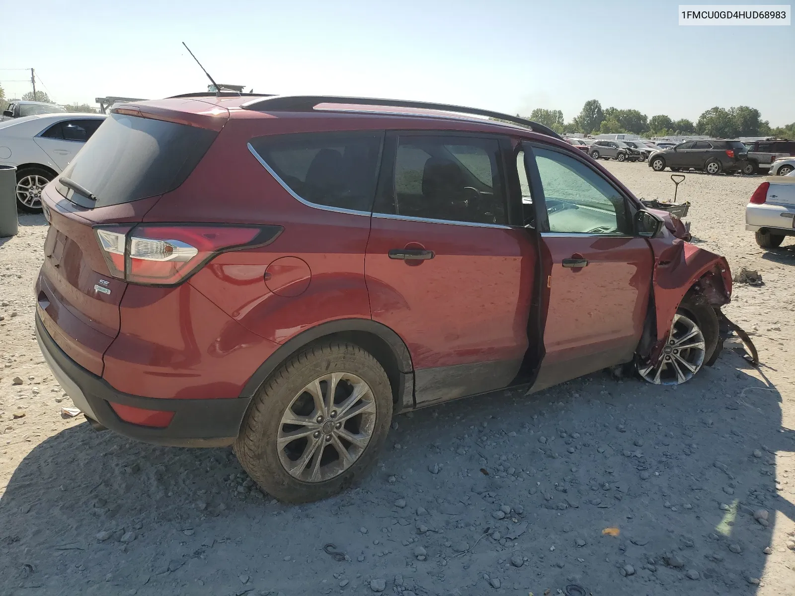 2017 Ford Escape Se VIN: 1FMCU0GD4HUD68983 Lot: 67228724