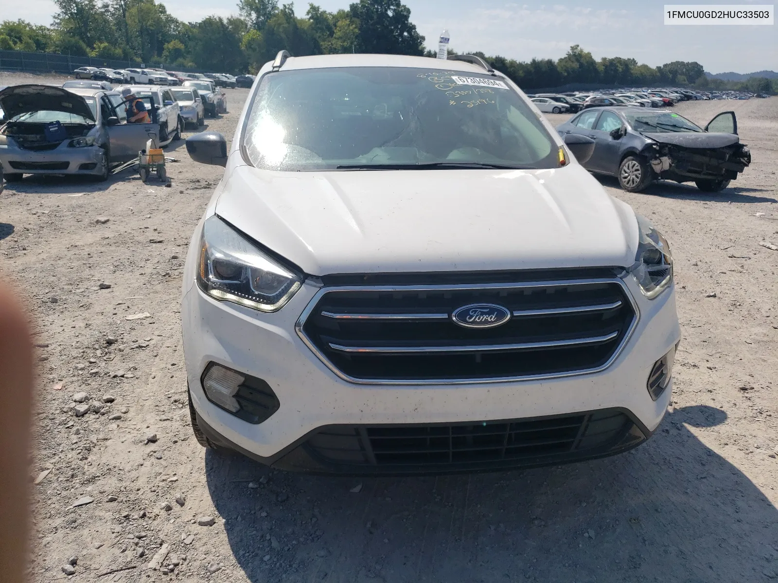 2017 Ford Escape Se VIN: 1FMCU0GD2HUC33503 Lot: 67304694