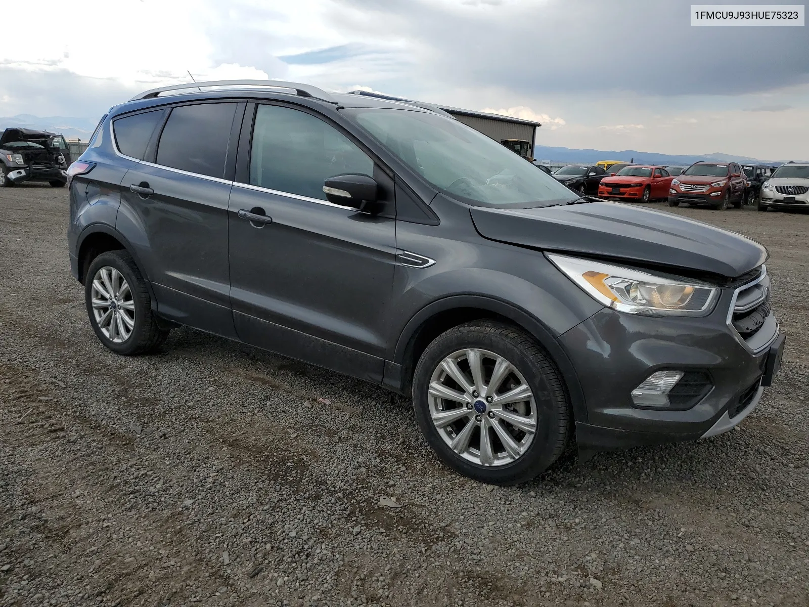 2017 Ford Escape Titanium VIN: 1FMCU9J93HUE75323 Lot: 67706824