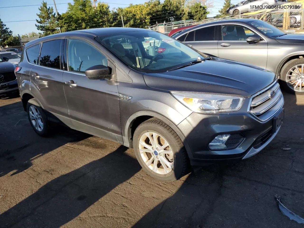 2017 Ford Escape Se VIN: 1FMCU9GD6HUC79386 Lot: 67786374