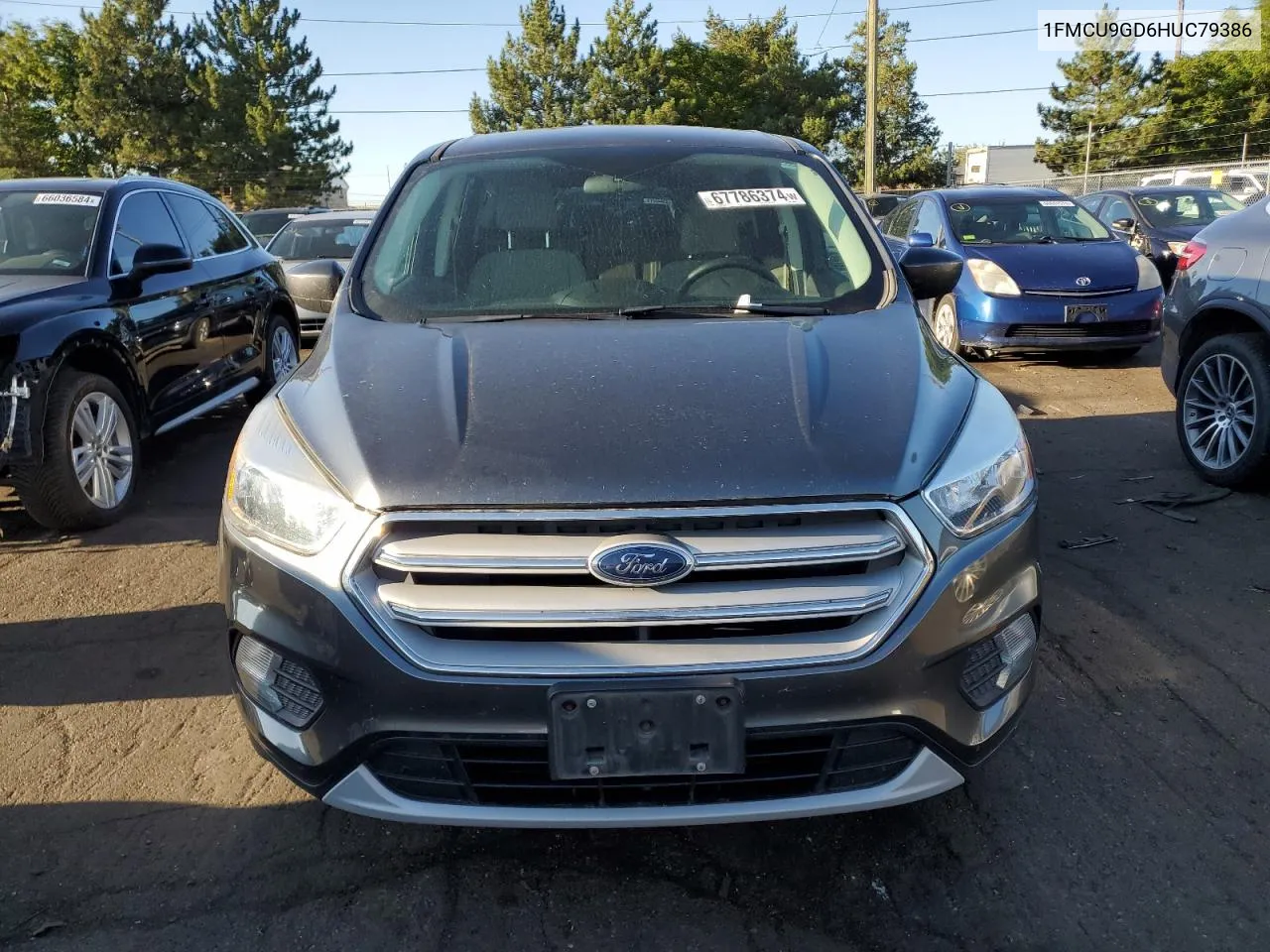 1FMCU9GD6HUC79386 2017 Ford Escape Se