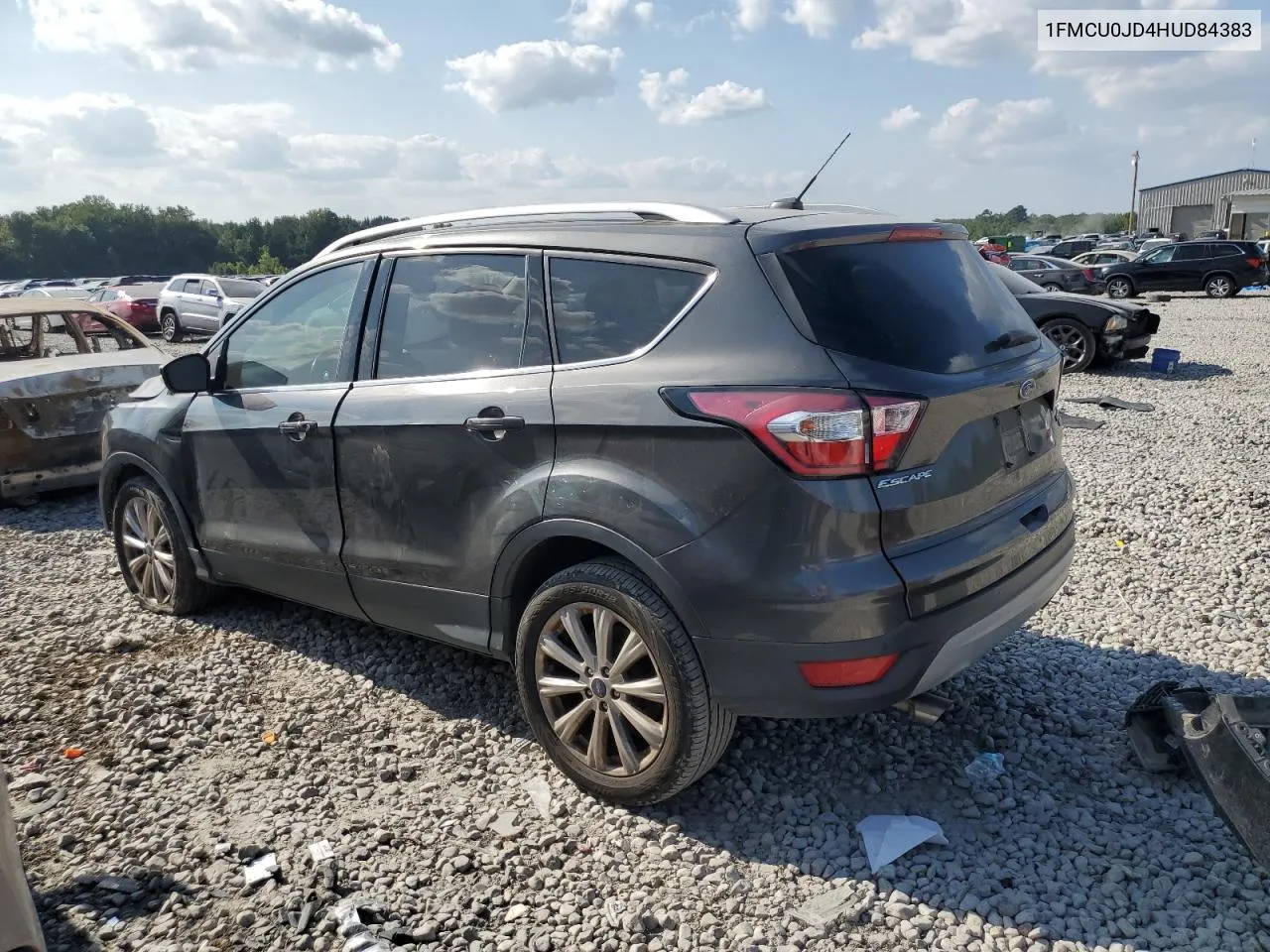 2017 Ford Escape Titanium VIN: 1FMCU0JD4HUD84383 Lot: 67882324