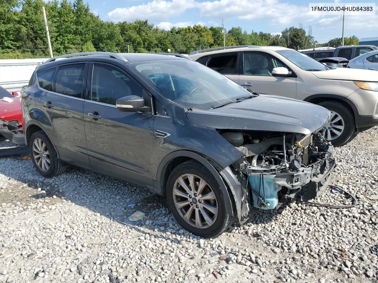 2017 Ford Escape Titanium VIN: 1FMCU0JD4HUD84383 Lot: 67882324