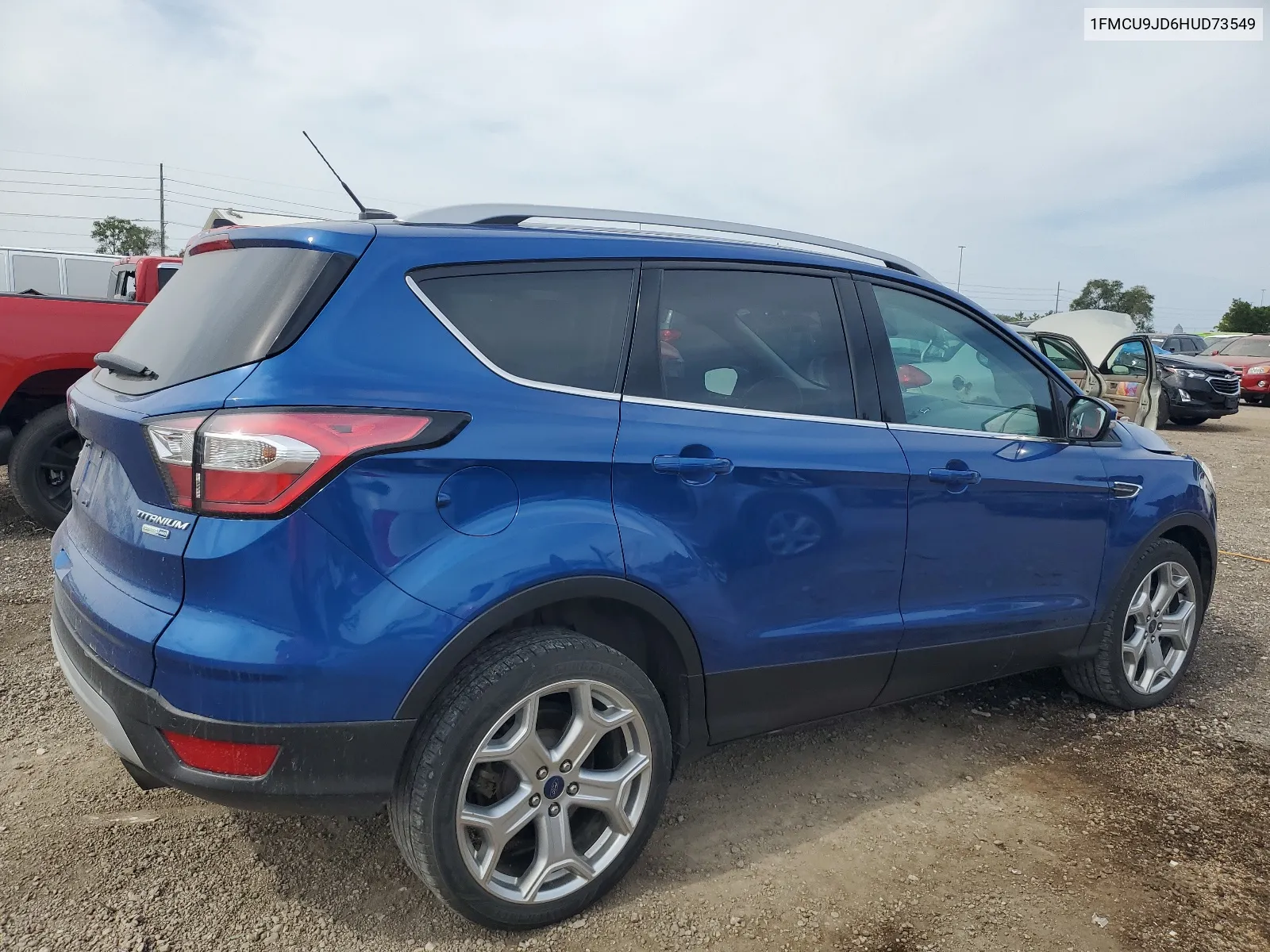 2017 Ford Escape Titanium VIN: 1FMCU9JD6HUD73549 Lot: 68055414