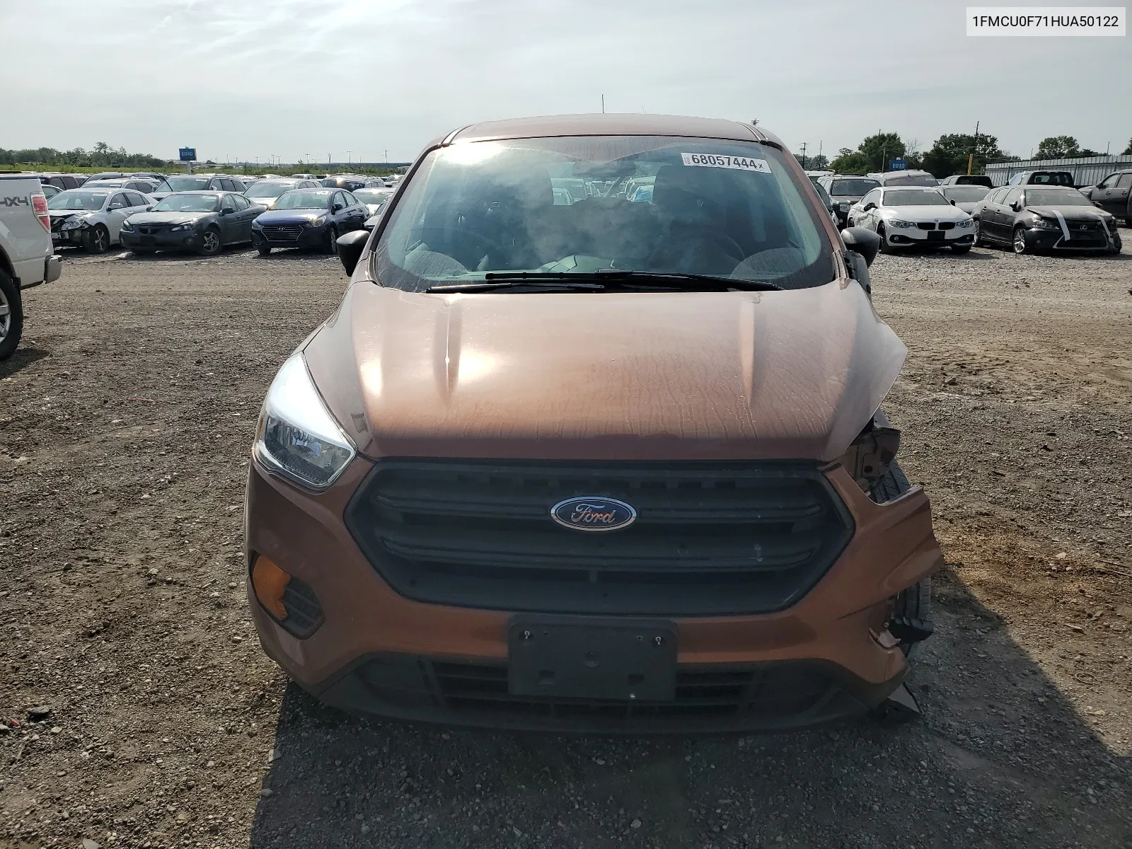 2017 Ford Escape S VIN: 1FMCU0F71HUA50122 Lot: 68057444