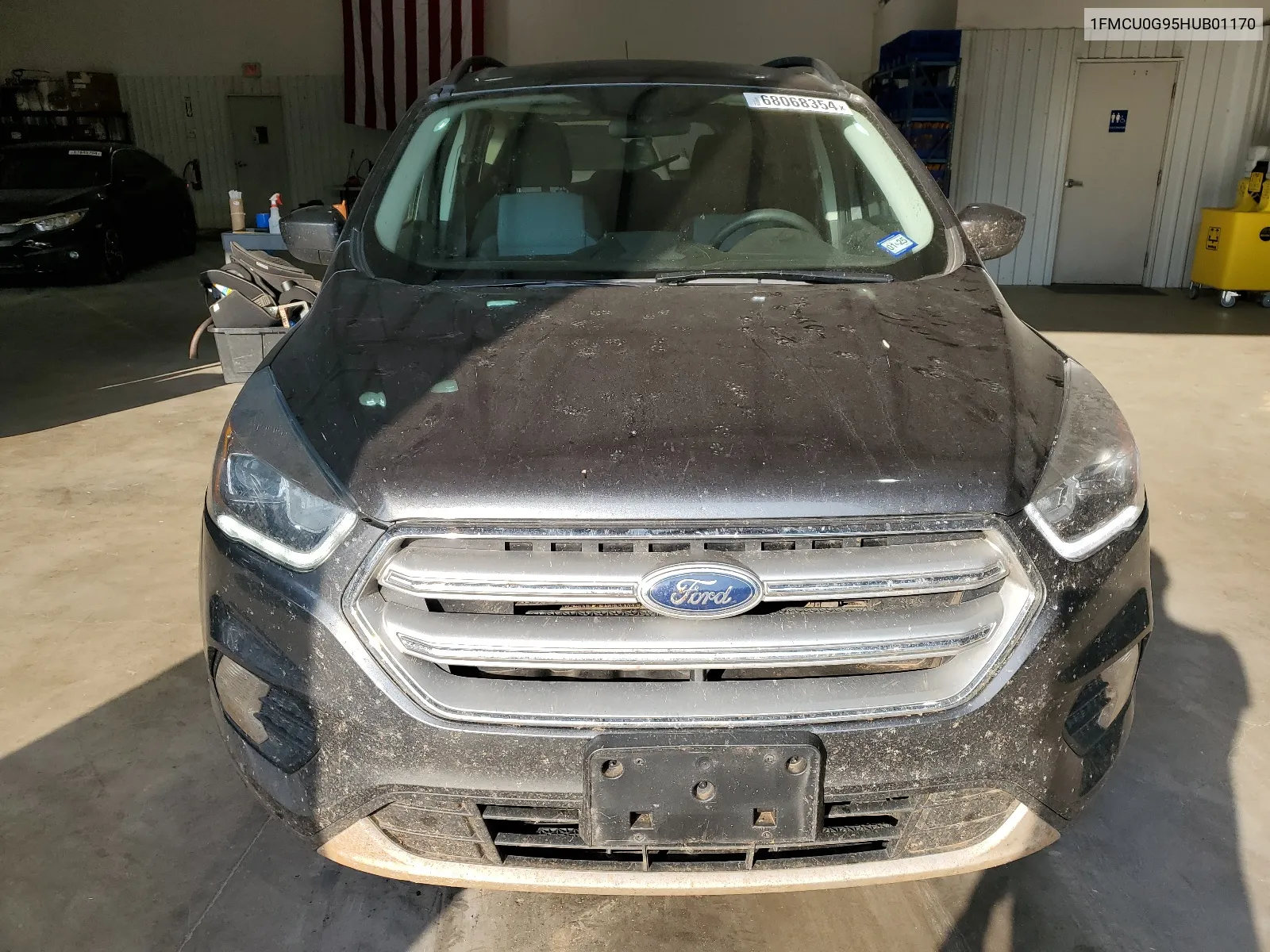 2017 Ford Escape Se VIN: 1FMCU0G95HUB01170 Lot: 68068354