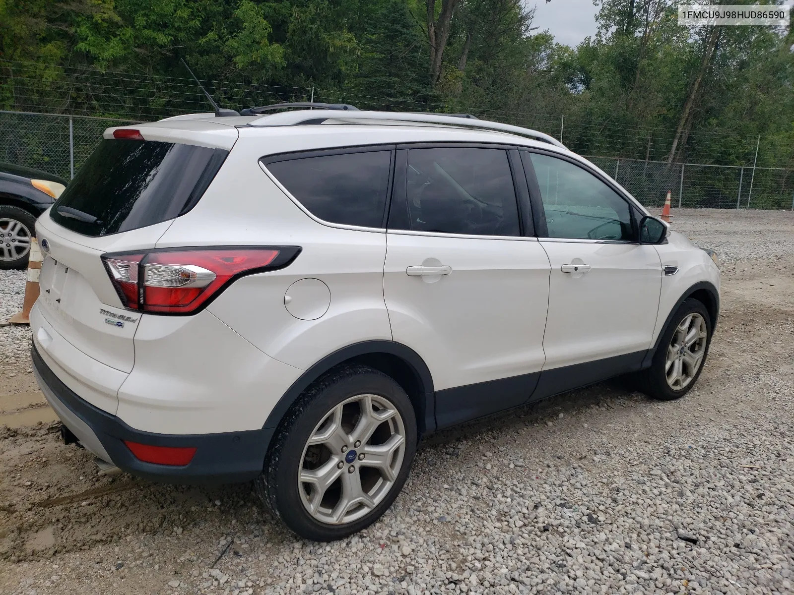 2017 Ford Escape Titanium VIN: 1FMCU9J98HUD86590 Lot: 68148794