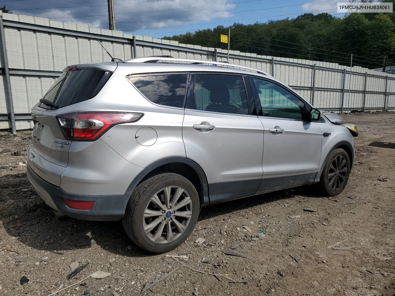 2017 Ford Escape Titanium VIN: 1FMCU9J94HUB34061 Lot: 68282724