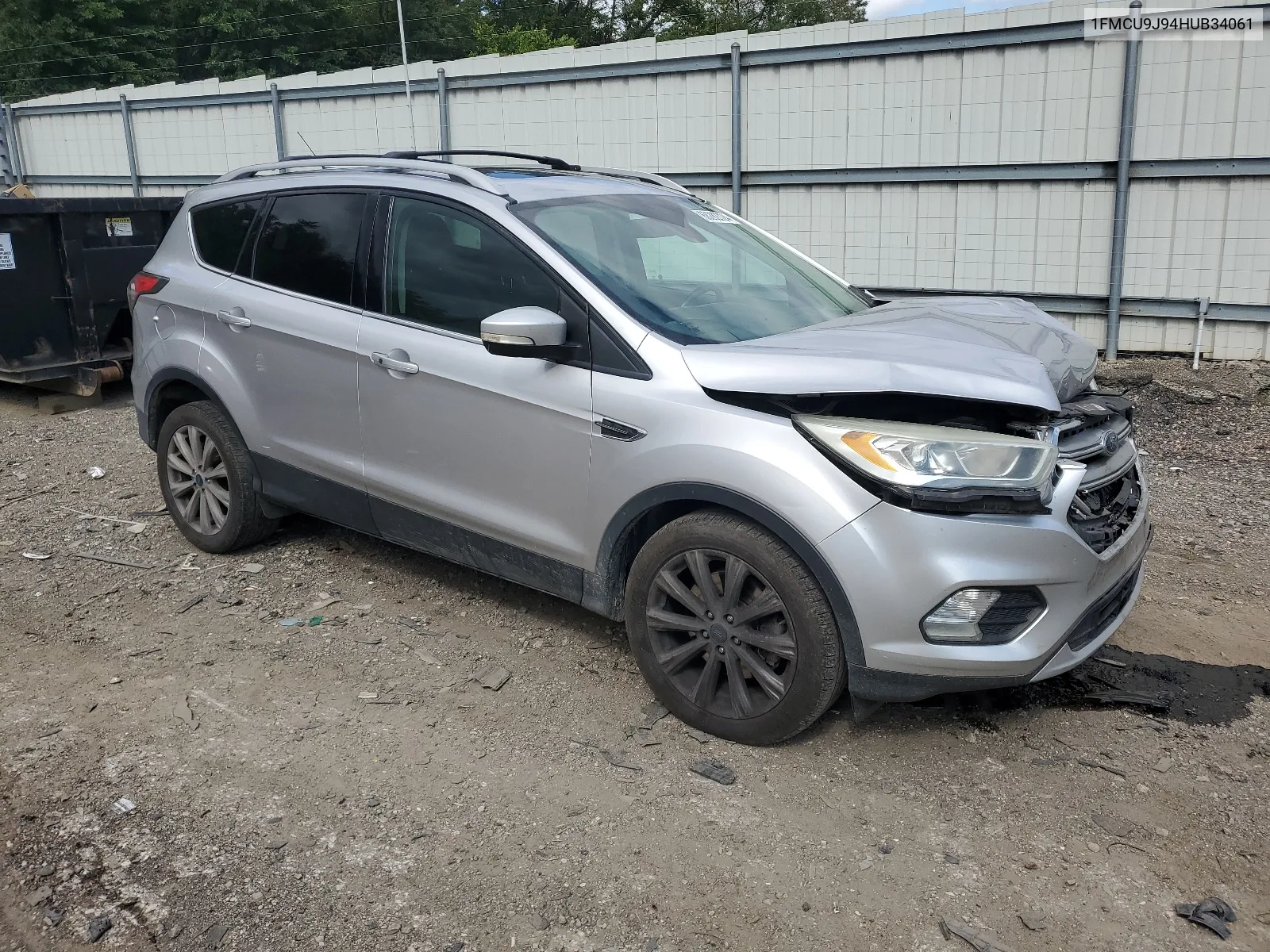 2017 Ford Escape Titanium VIN: 1FMCU9J94HUB34061 Lot: 68282724