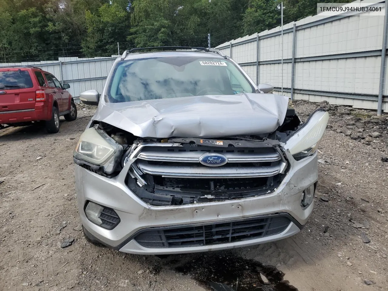 2017 Ford Escape Titanium VIN: 1FMCU9J94HUB34061 Lot: 68282724