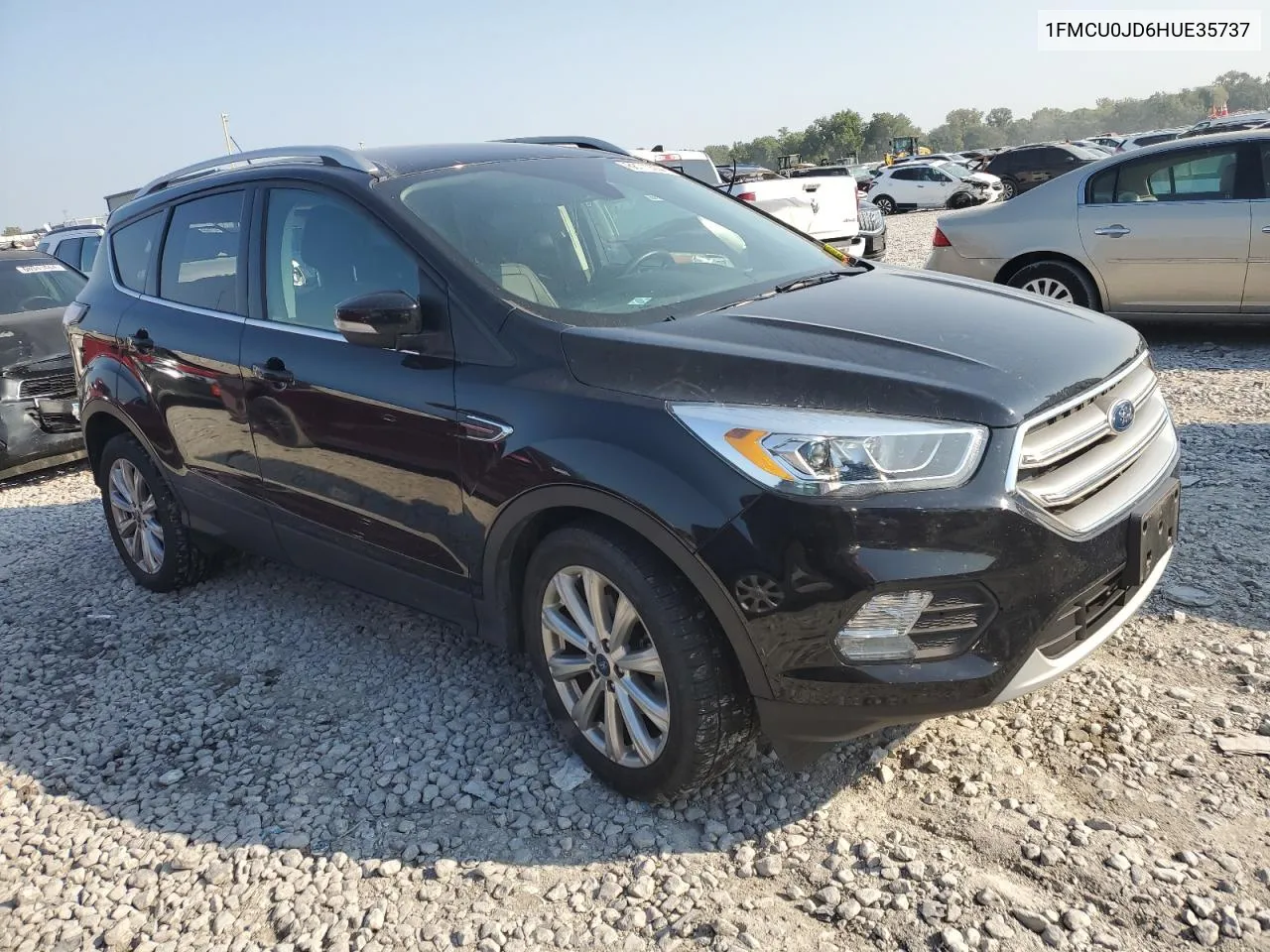 2017 Ford Escape Titanium VIN: 1FMCU0JD6HUE35737 Lot: 68710564