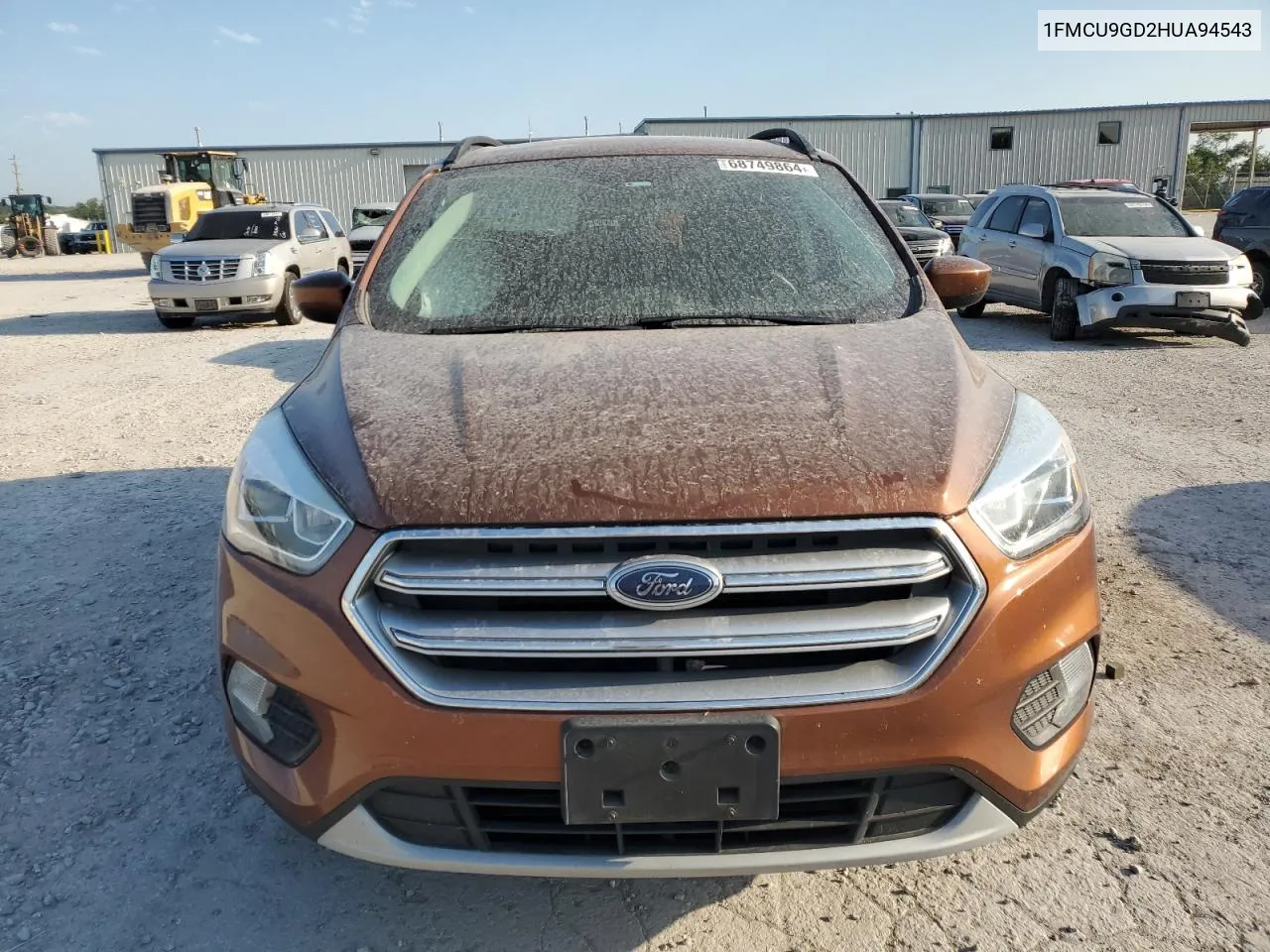 1FMCU9GD2HUA94543 2017 Ford Escape Se