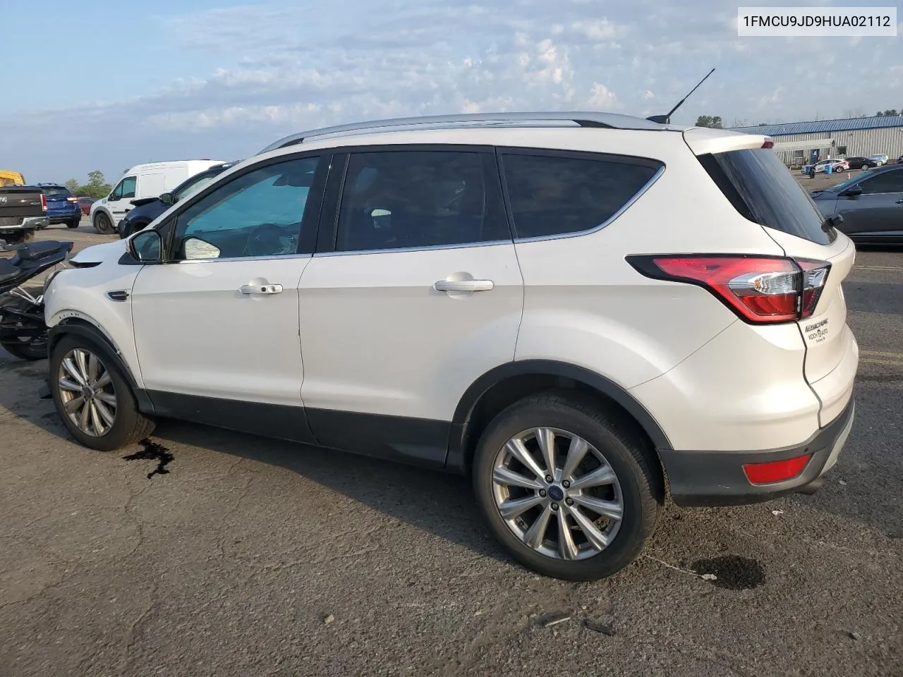 2017 Ford Escape Titanium VIN: 1FMCU9JD9HUA02112 Lot: 68860054