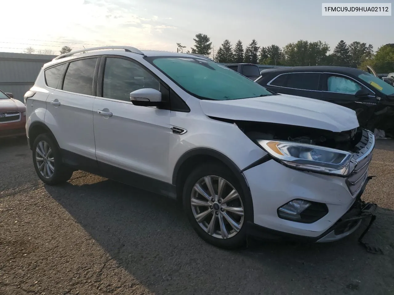 2017 Ford Escape Titanium VIN: 1FMCU9JD9HUA02112 Lot: 68860054