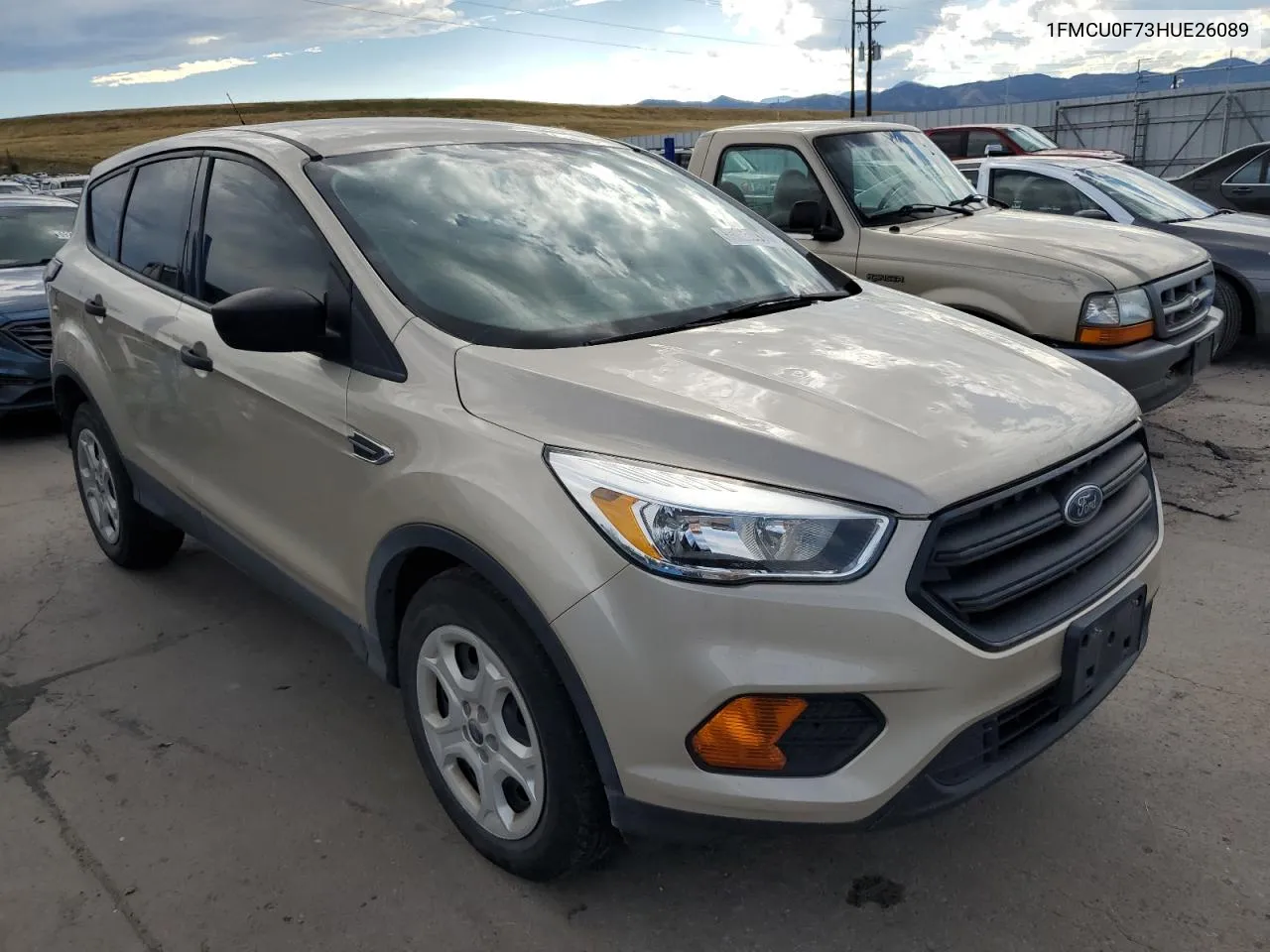 2017 Ford Escape S VIN: 1FMCU0F73HUE26089 Lot: 69219974