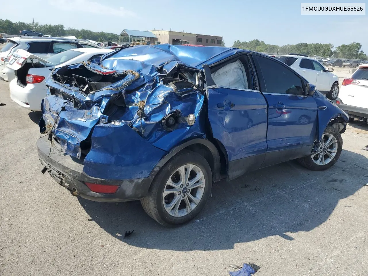 2017 Ford Escape Se VIN: 1FMCU0GDXHUE55626 Lot: 69288954