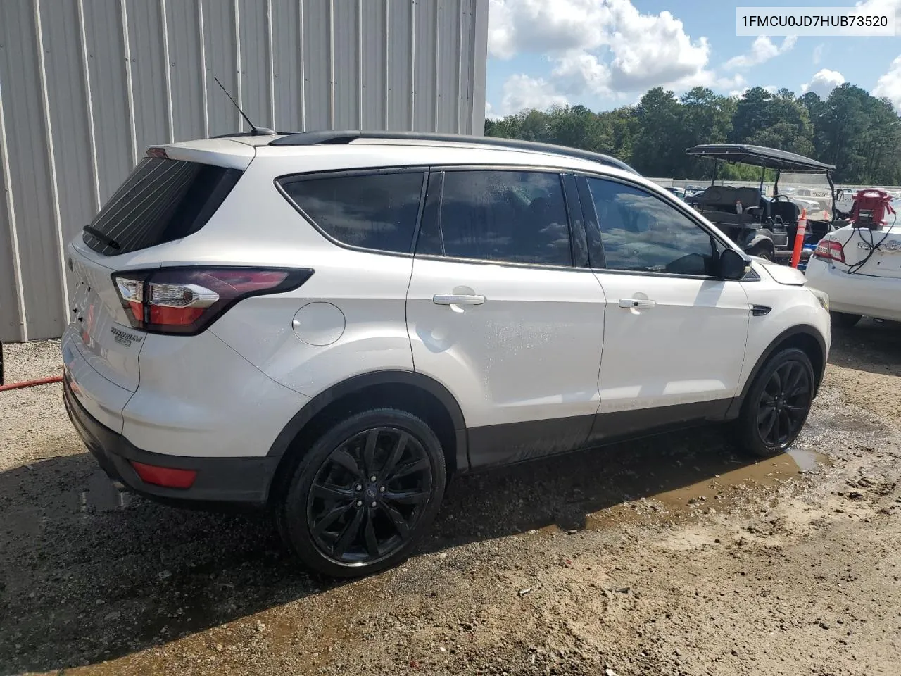 2017 Ford Escape Titanium VIN: 1FMCU0JD7HUB73520 Lot: 69291174