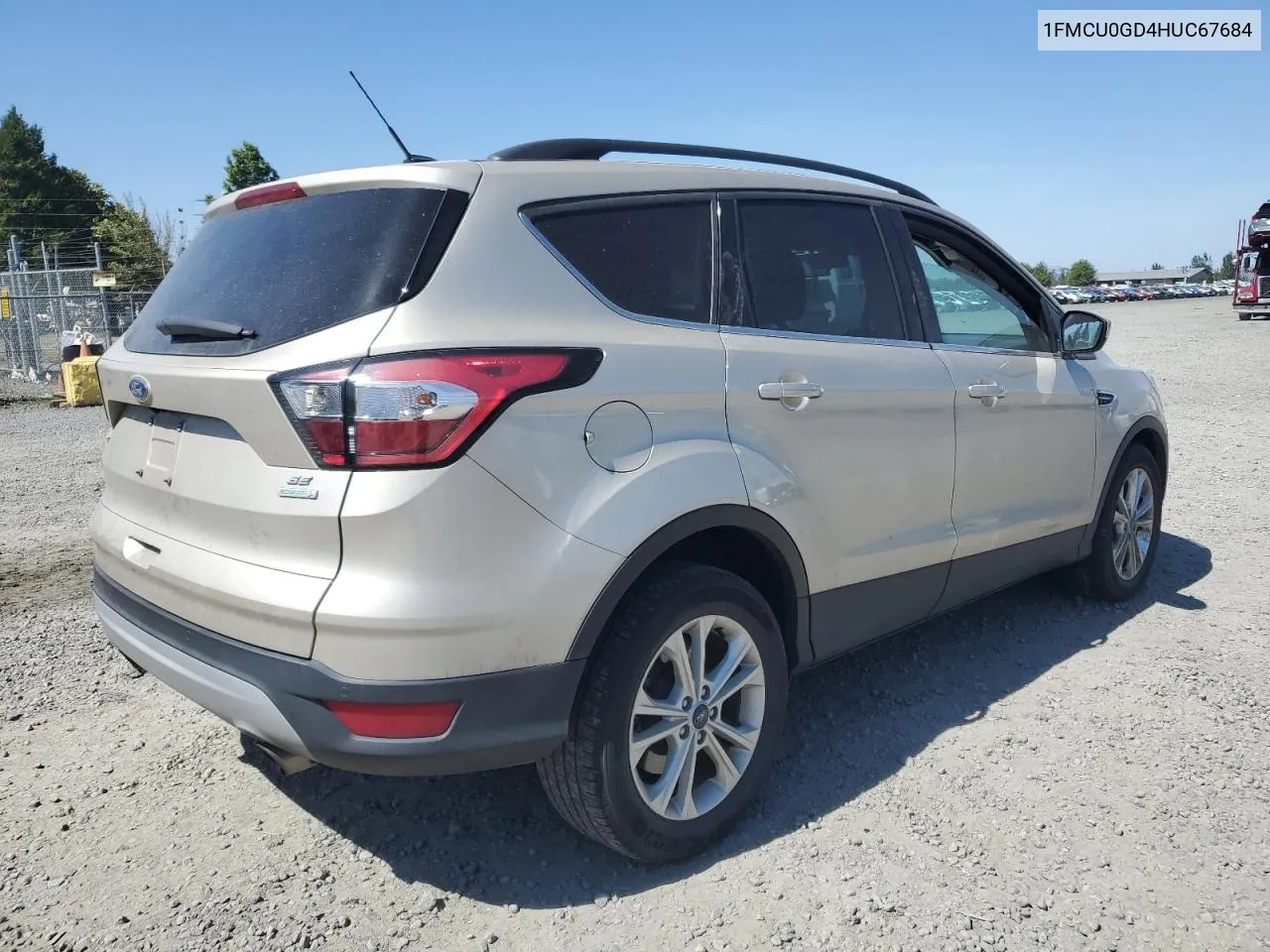 2017 Ford Escape Se VIN: 1FMCU0GD4HUC67684 Lot: 69316754