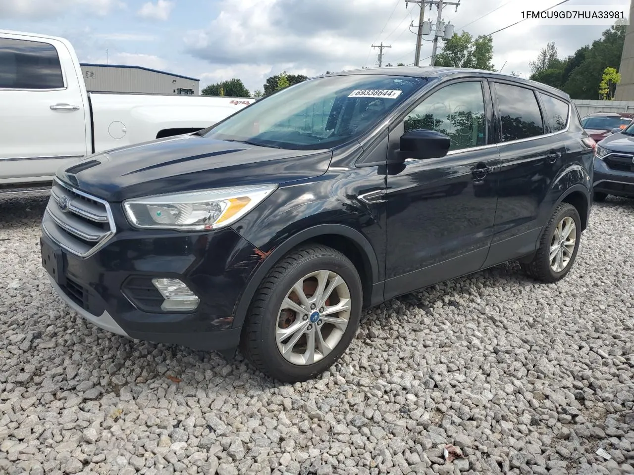 2017 Ford Escape Se VIN: 1FMCU9GD7HUA33981 Lot: 40765109