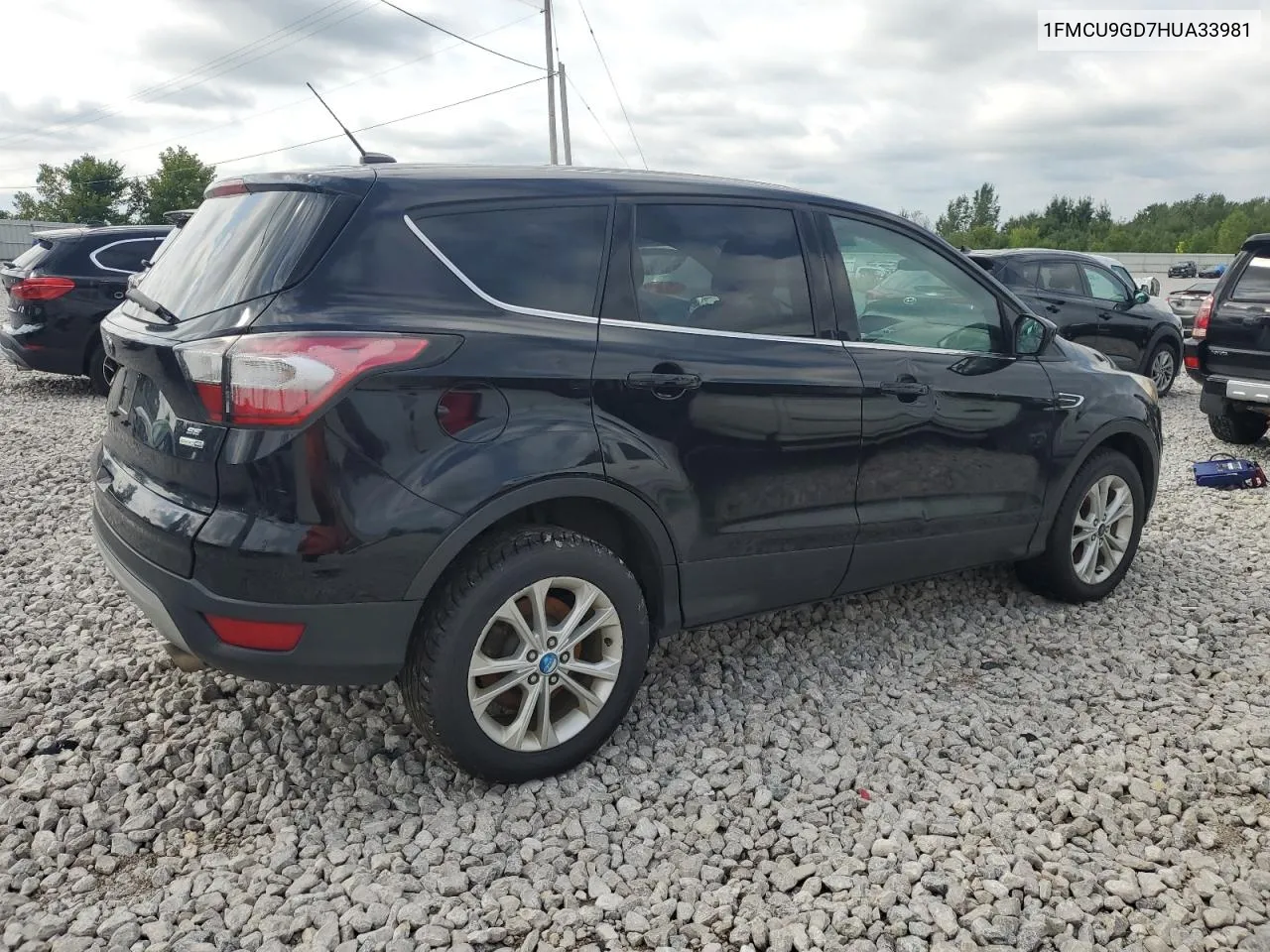 2017 Ford Escape Se VIN: 1FMCU9GD7HUA33981 Lot: 40765109