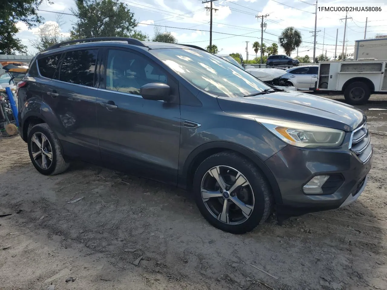 2017 Ford Escape Se VIN: 1FMCU0GD2HUA58086 Lot: 69346484