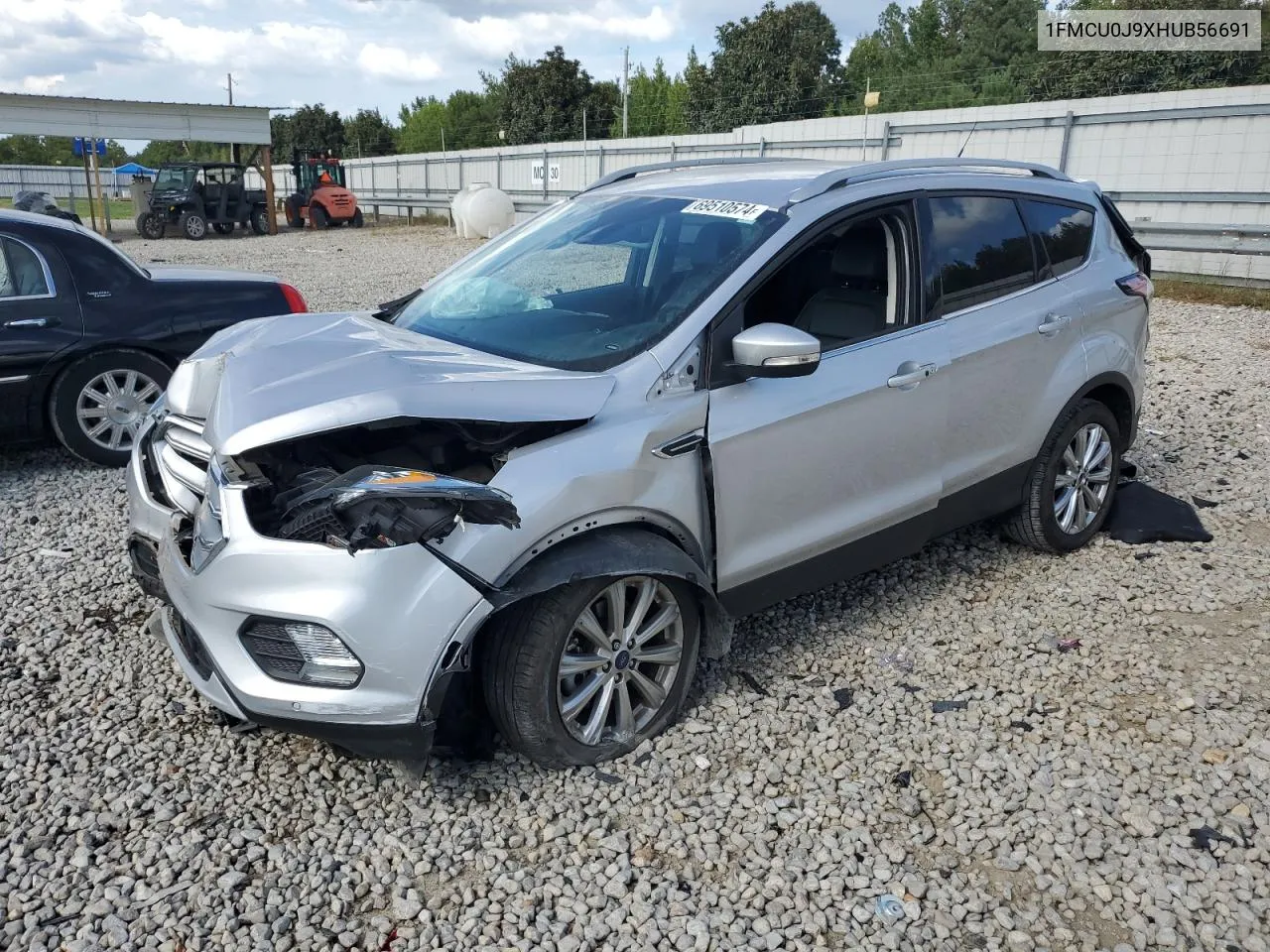 1FMCU0J9XHUB56691 2017 Ford Escape Titanium