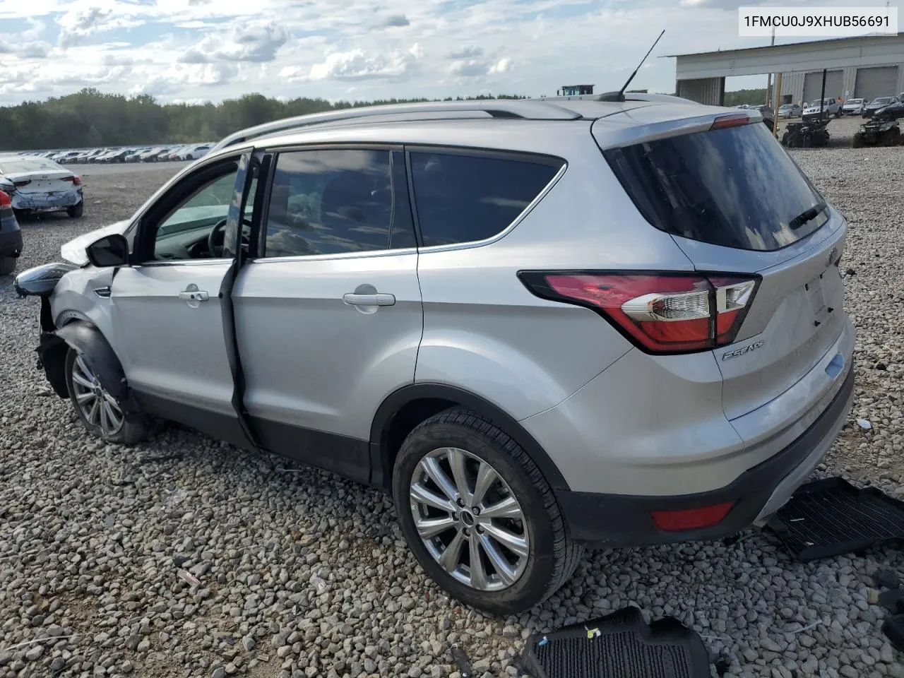 2017 Ford Escape Titanium VIN: 1FMCU0J9XHUB56691 Lot: 69510574