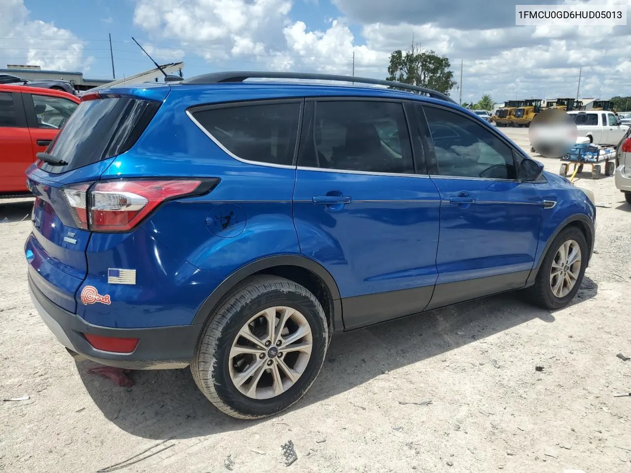 2017 Ford Escape Se VIN: 1FMCU0GD6HUD05013 Lot: 69514164