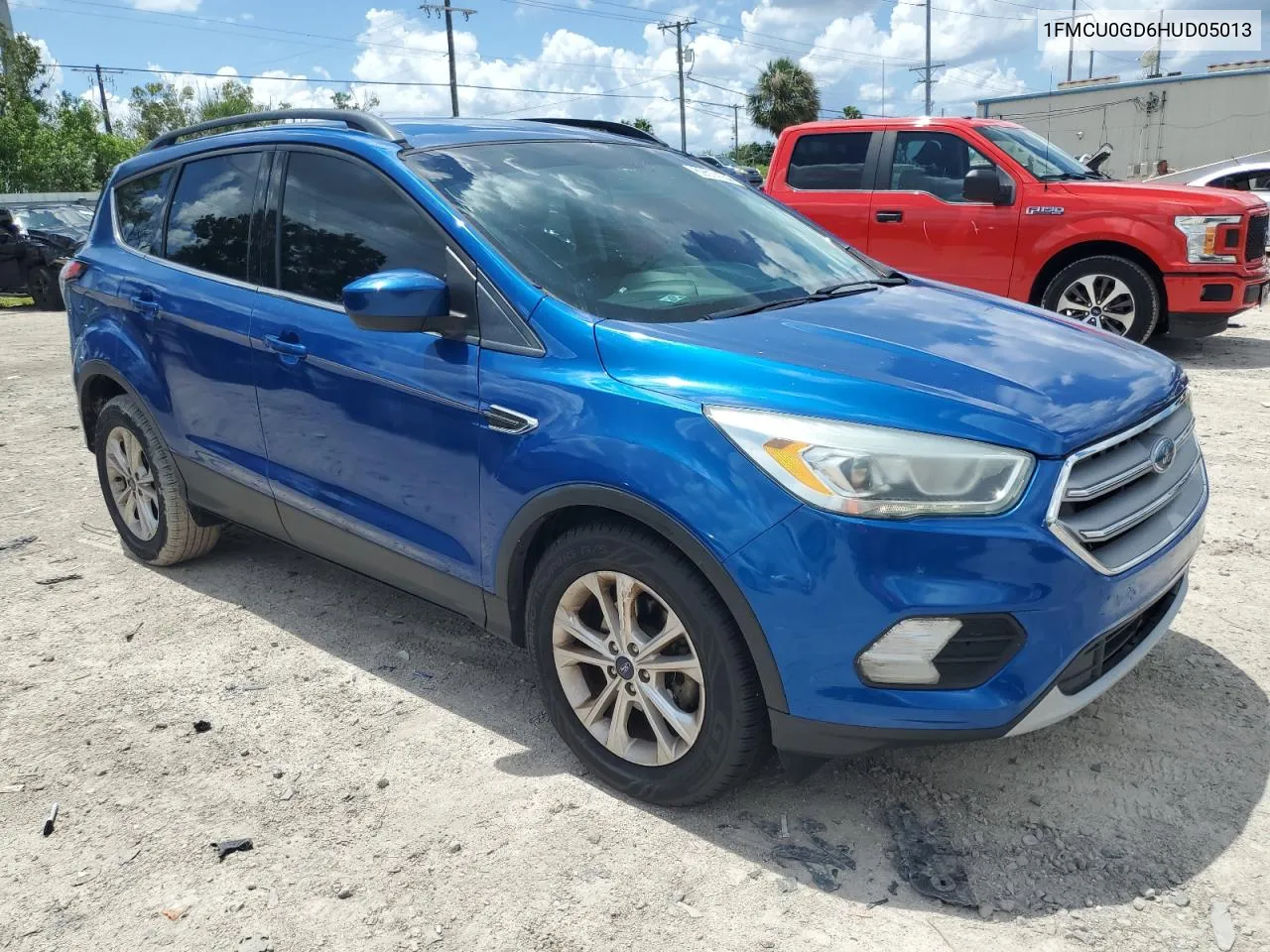 2017 Ford Escape Se VIN: 1FMCU0GD6HUD05013 Lot: 69514164