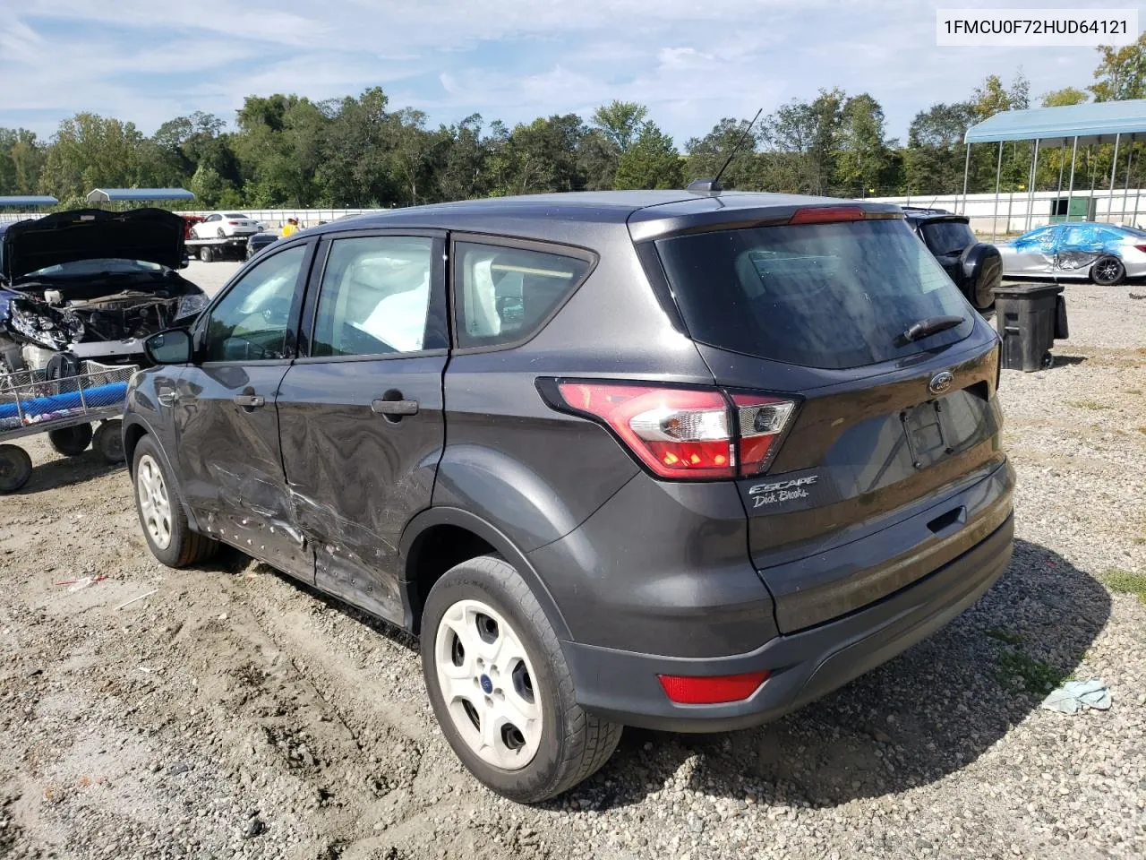 2017 Ford Escape S VIN: 1FMCU0F72HUD64121 Lot: 69540514