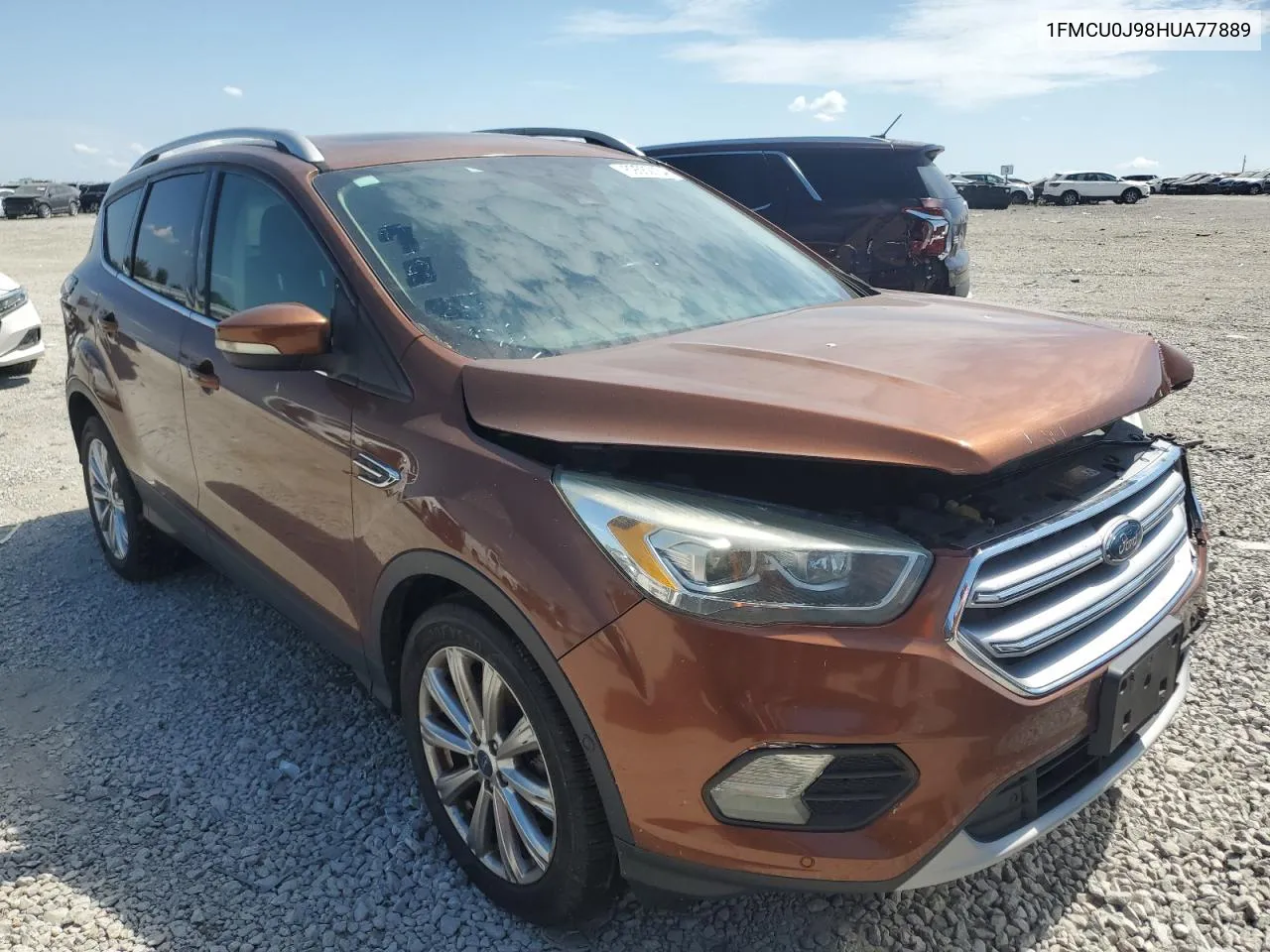 1FMCU0J98HUA77889 2017 Ford Escape Titanium