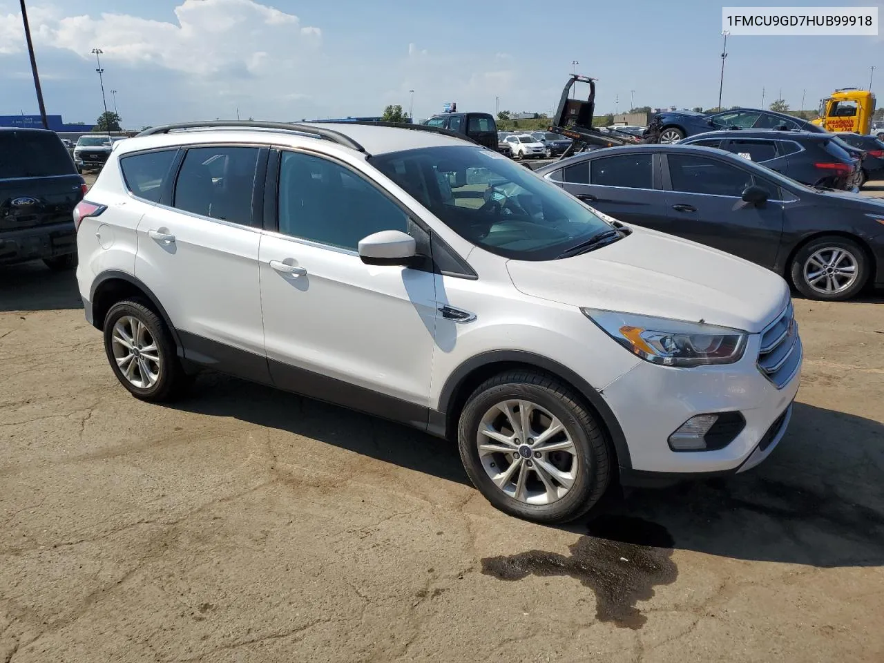 2017 Ford Escape Se VIN: 1FMCU9GD7HUB99918 Lot: 69574394