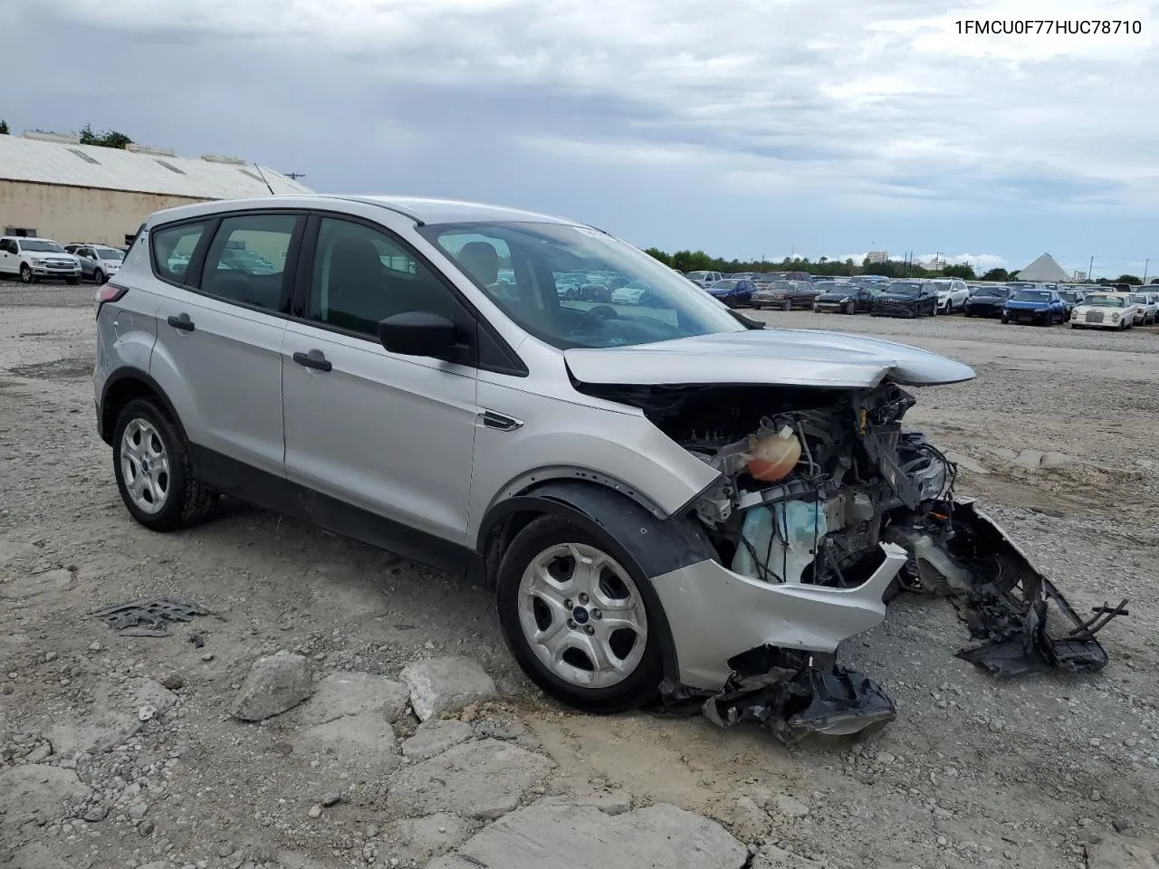 2017 Ford Escape S VIN: 1FMCU0F77HUC78710 Lot: 69629204