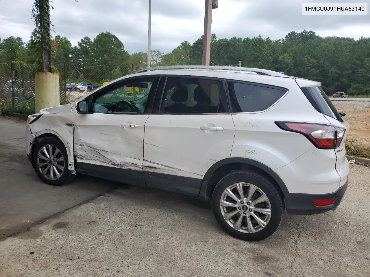 2017 Ford Escape Titanium VIN: 1FMCU0J91HUA63140 Lot: 69656794