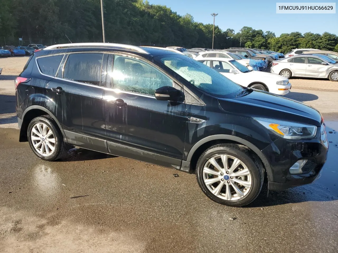 2017 Ford Escape Titanium VIN: 1FMCU9J91HUC66629 Lot: 69660614