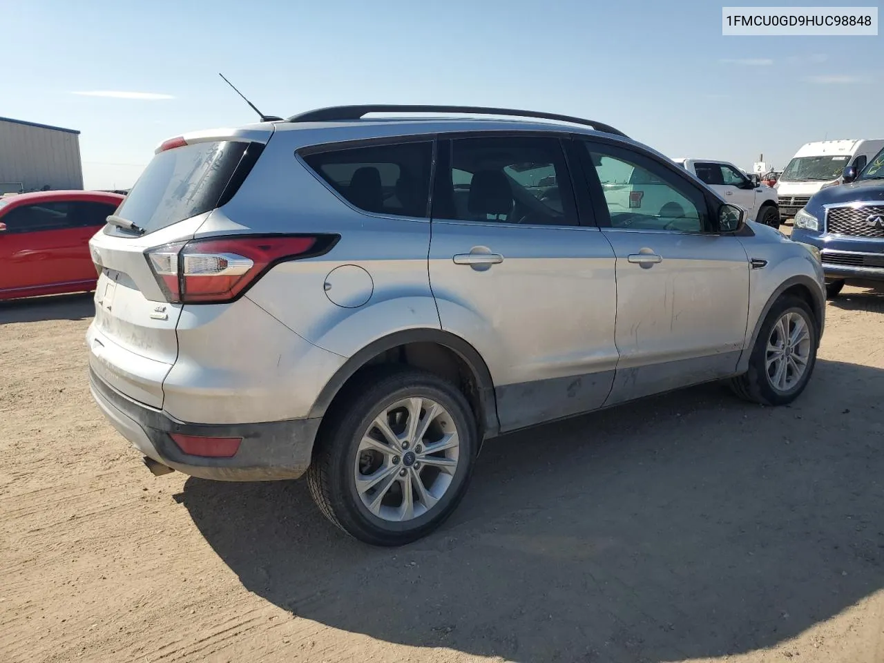 2017 Ford Escape Se VIN: 1FMCU0GD9HUC98848 Lot: 69742834