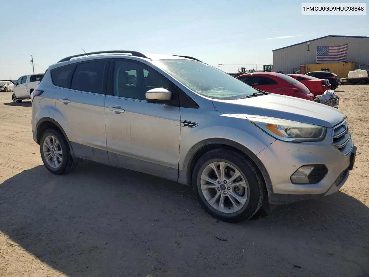 2017 Ford Escape Se VIN: 1FMCU0GD9HUC98848 Lot: 69742834